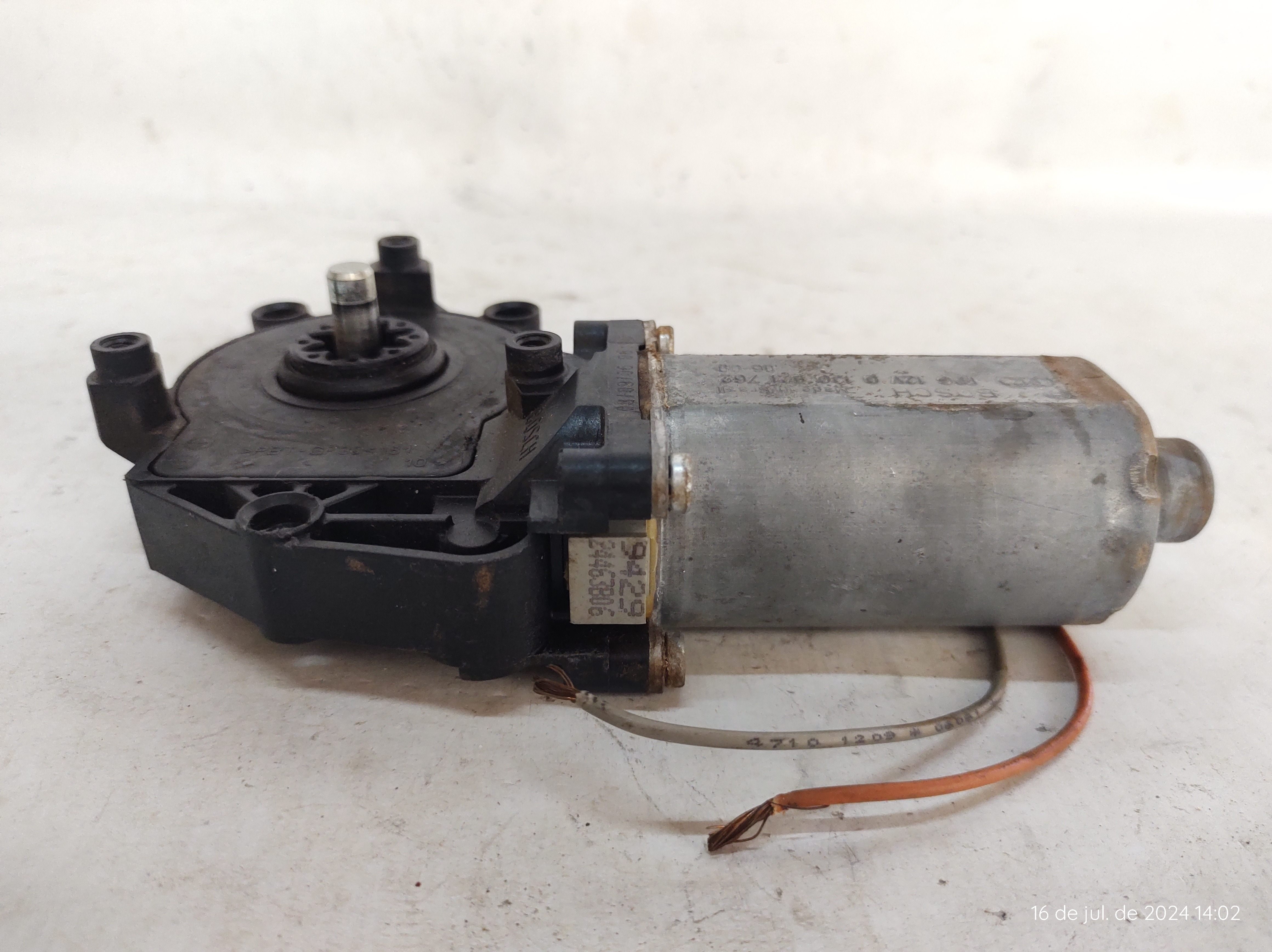 Motor Vidro Elétrico Diant Direito Peugeot 206  0130821762 5