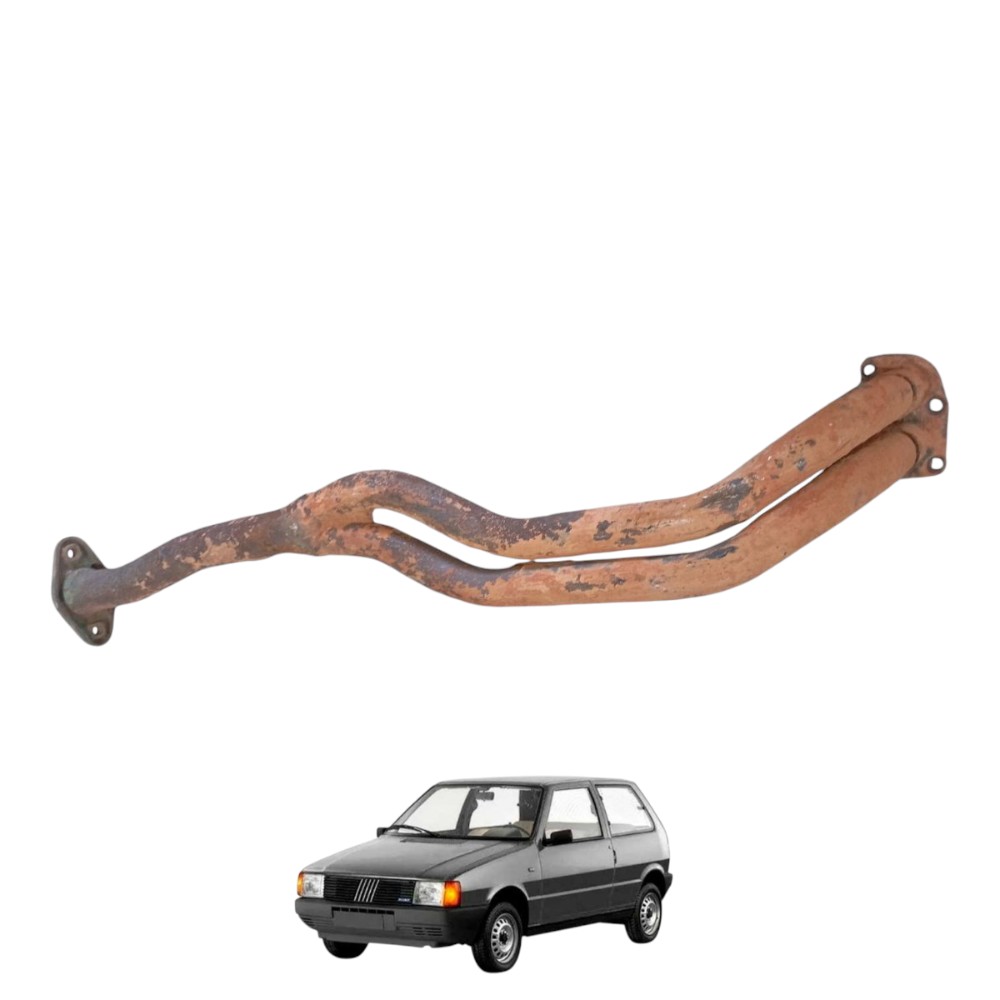 Cano Escapamento Uno 1.0 Fiasa 1986 1987 1988 1989 A 2001