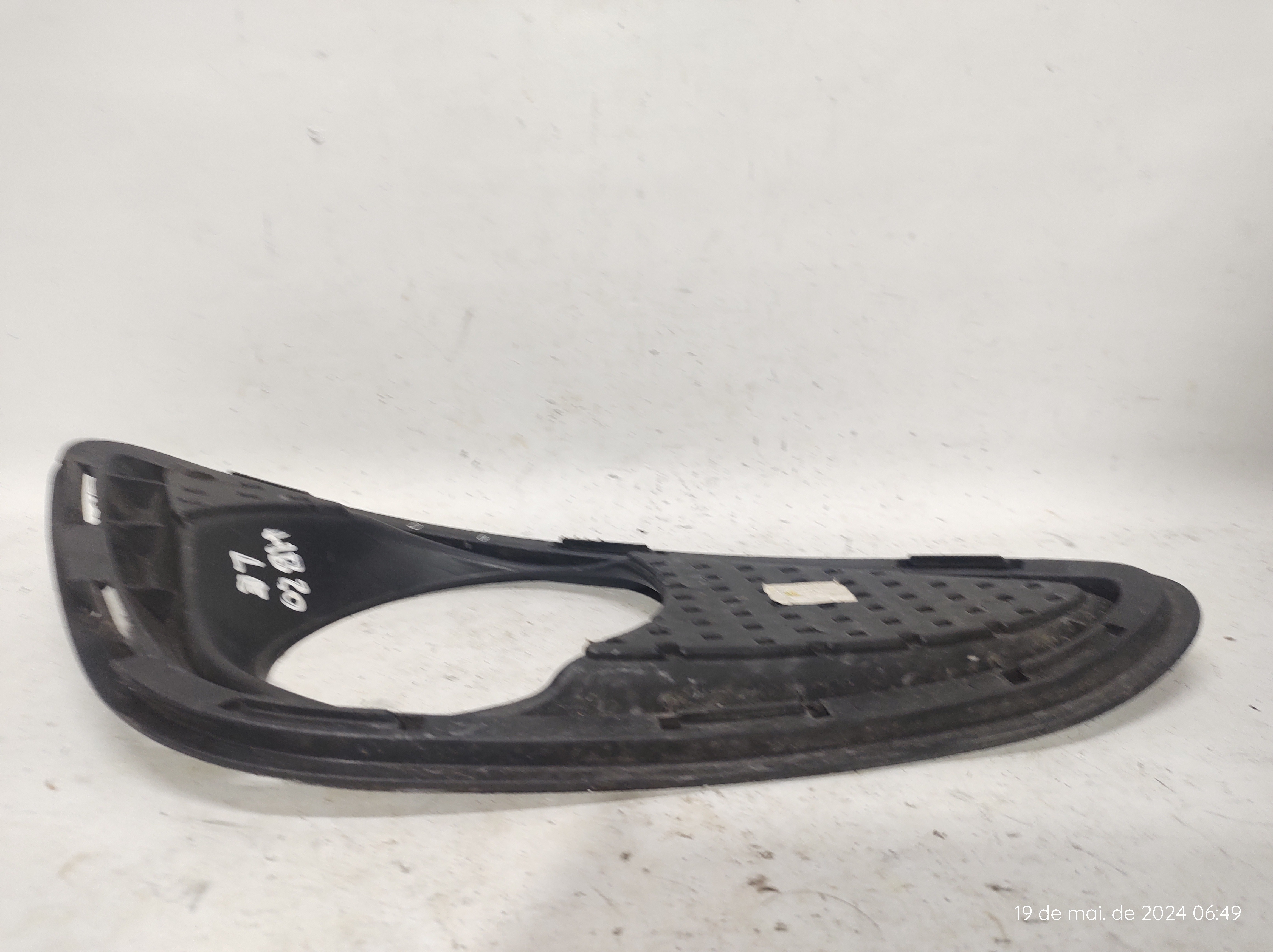 Moldura Esquerda Farol Milha Hb20 15/20 865271s000 Original Preto Esquerdo 6