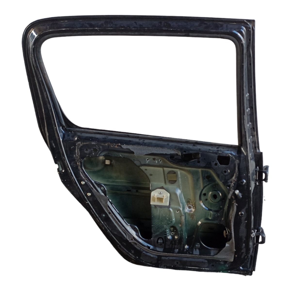 Porta Traseira Esquerda Peugeot 307 Com Avaria Traseira Esquerdo Preto 6
