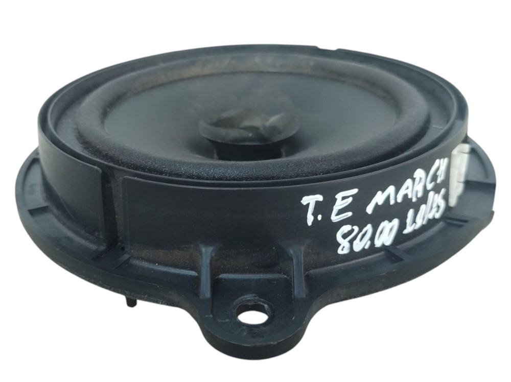 Autofalante Porta Traseira Esquerda Nissan March 2011 A 2015 Preto 3