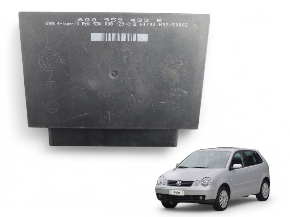 Módulo Conforto Vw Polo 2003 A 2005 6q0959433e