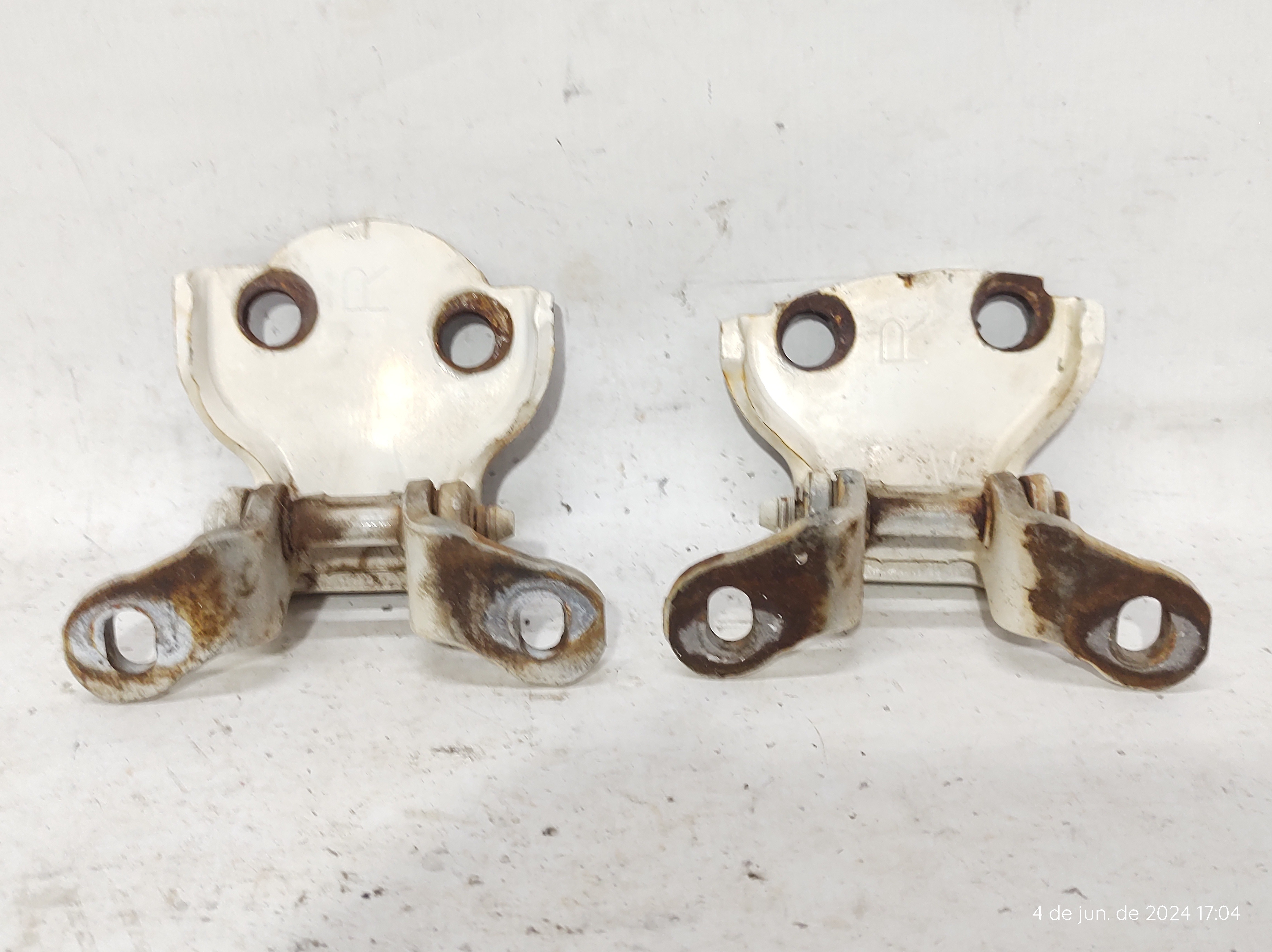 Par Dobradiça Traseira Direita Civic 97 A 99 5