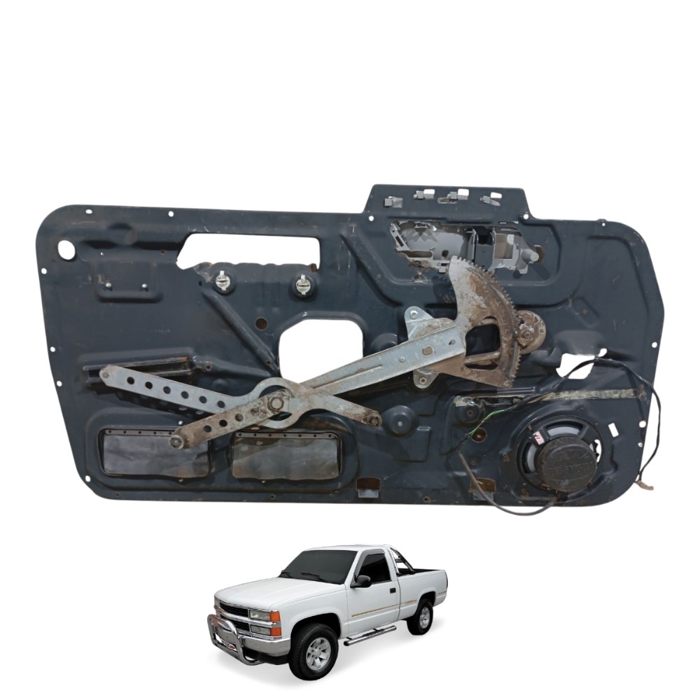 Máquina Vidro Manual Lado Direito Silverado 1997 1998 A 2001