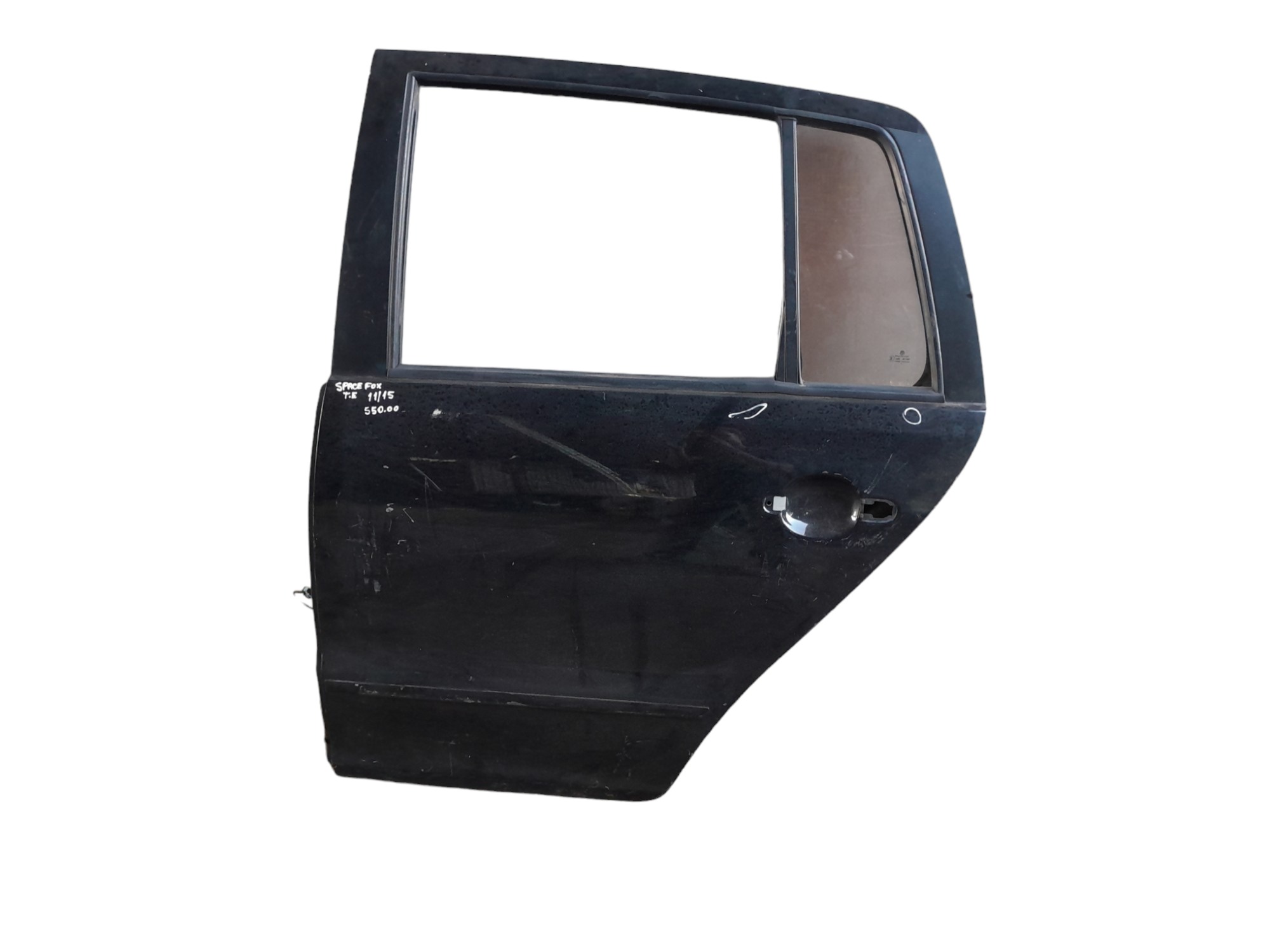 Porta Traseira Esquerda Volkswagen Spacefox 11/15 Traseira Esquerdo Preto