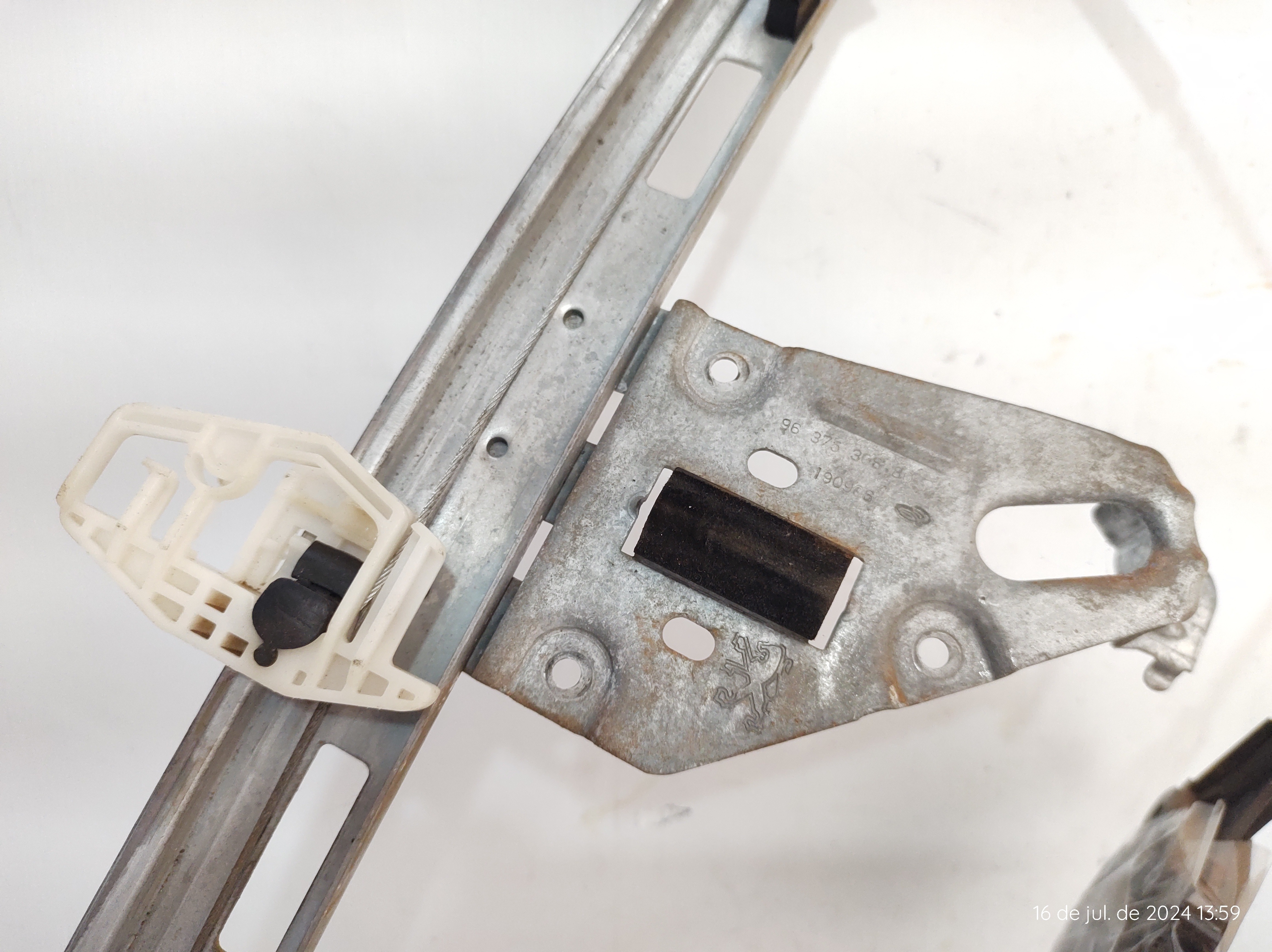 Máquina Vidro Elétrico Diant Esquerdo Peugeot 206 4 Portas 8