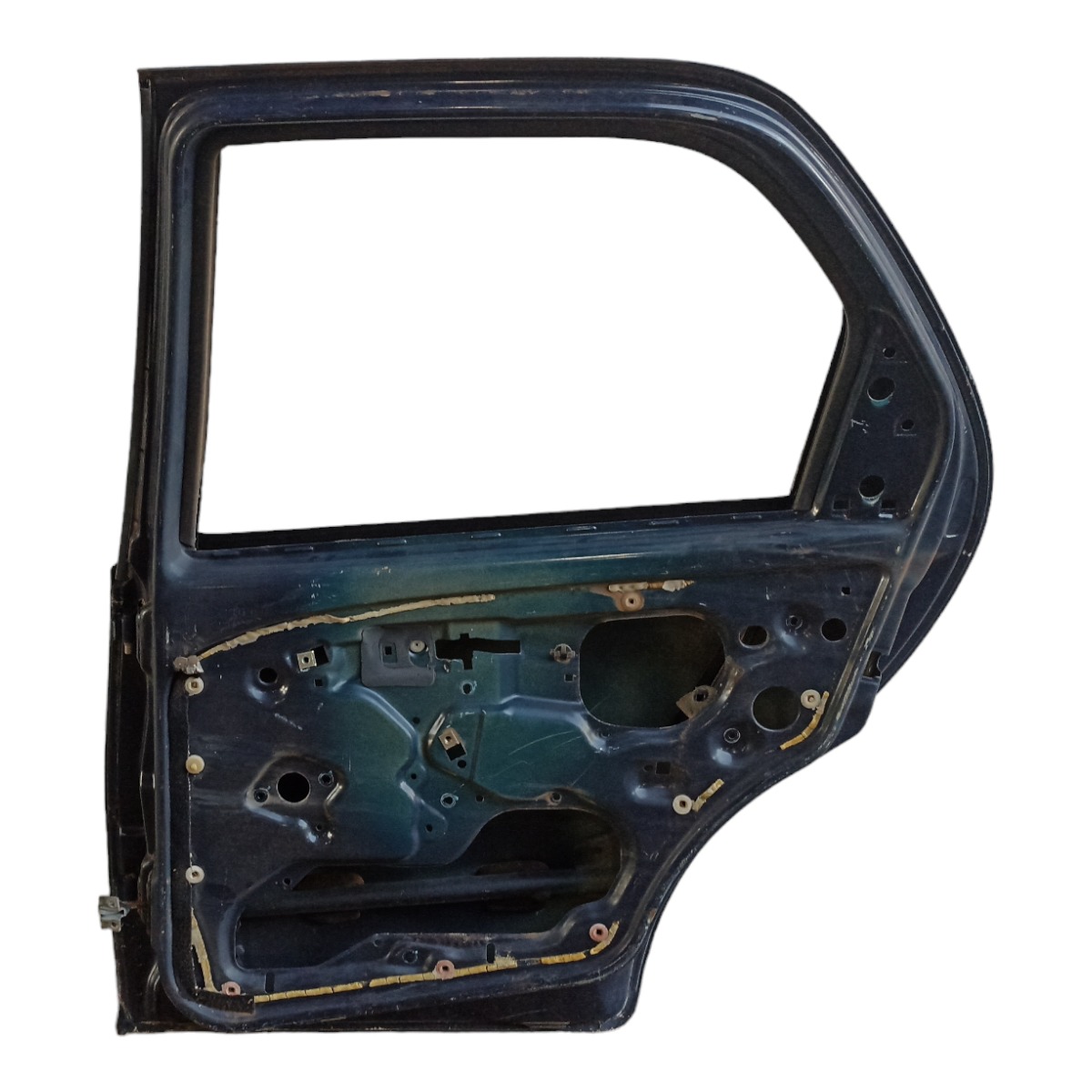Porta Traseira Direita Fiat Palio Siena 1996 A 2003  Traseira Direito Azul 5