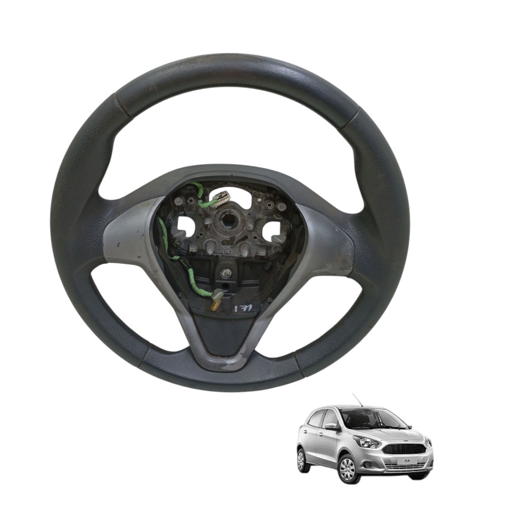 Volante Ford Ka Direção 2014 2015 2016 2017 2018 2019 A 2021 – Preto