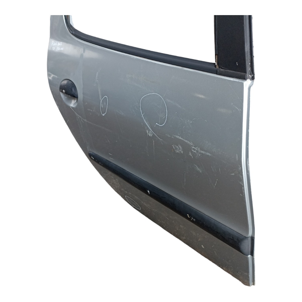 Porta Traseira Direita Peugeot 206 207 Com Detalhes Traseira Direito Prata 4