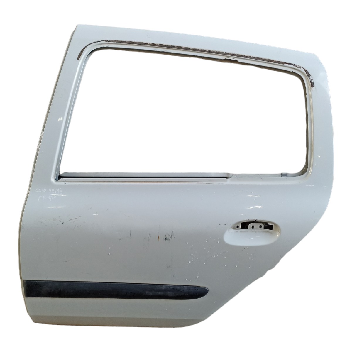 Porta Traseira Esquerda Renault Clio 1999 A 2016  Traseira Esquerdo Branco