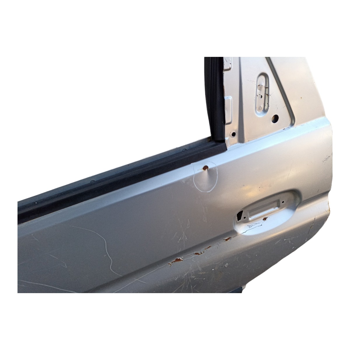Porta Traseira Esquerda Ford Escosport Europeu 94/02 Traseira Esquerda Prata 2