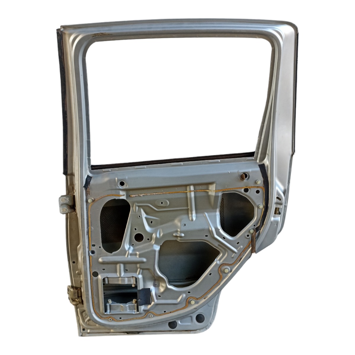 Porta Traseira Direita Fiat Idea 2004/2010 Original Traseira Direito Prata 6