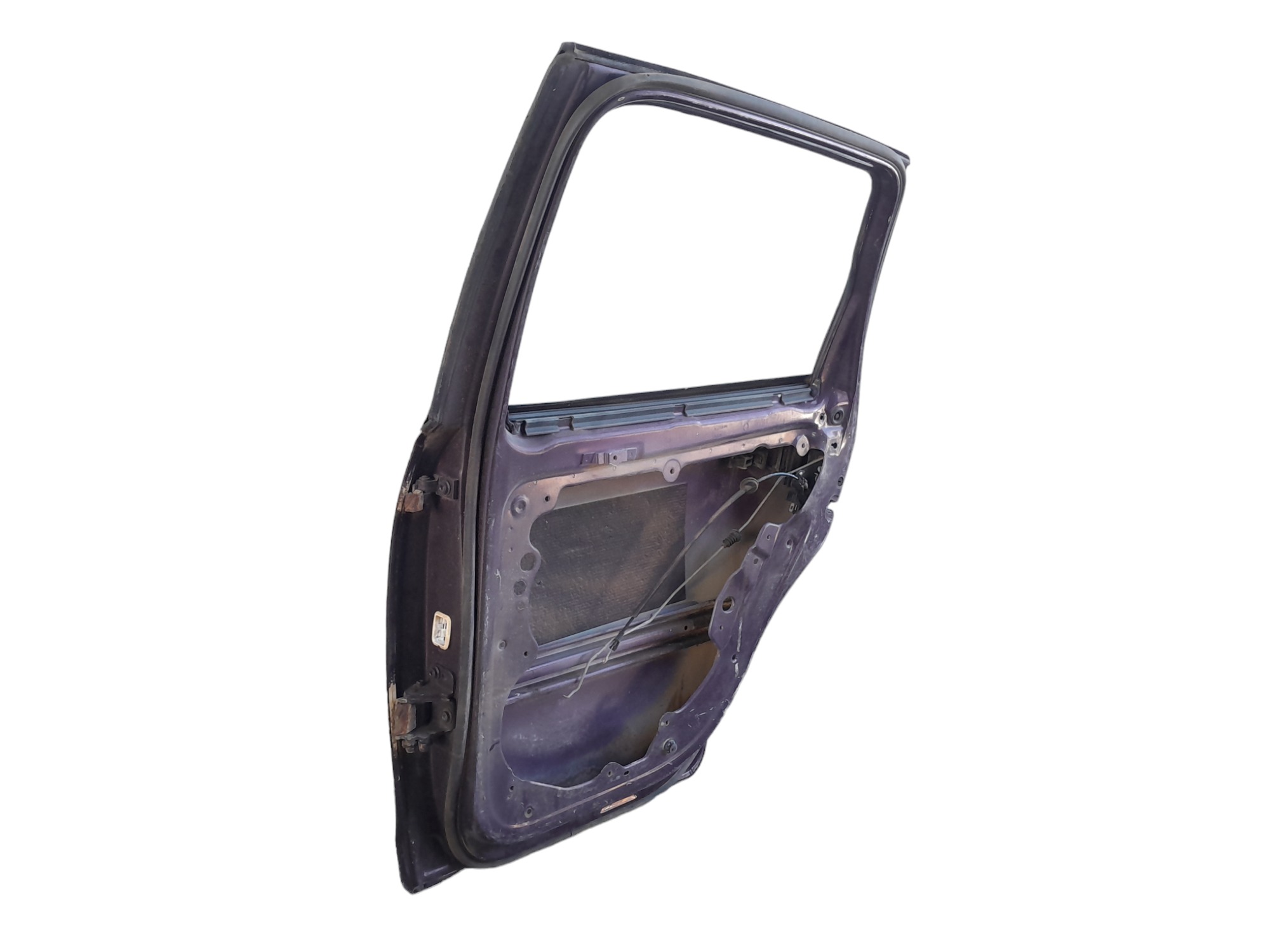Porta Traseira Direita Volkswagen Polo Hacth 2003 A 2012 Traseira Direita Roxo 6