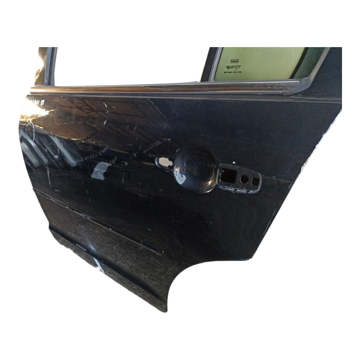 Porta Traseira Esquerda Ford Fusion 2007 A 2012 Bom Estado Traseira Esquerdo Preto 4
