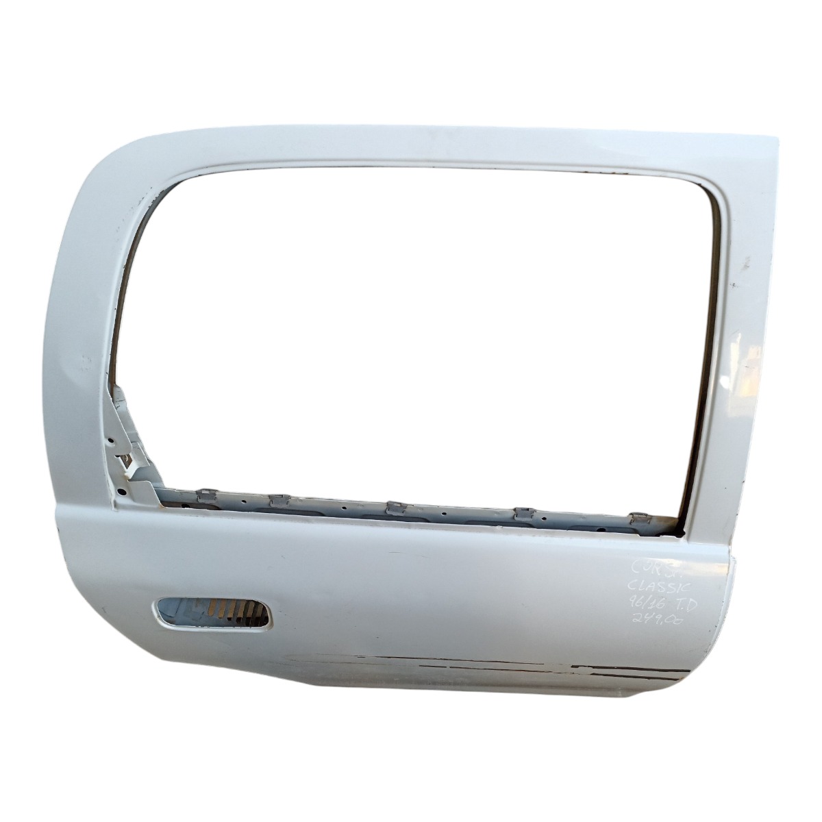Porta Traseira Direita Corsa Classic Gm 1996 A 2016 Original Traseira Direito Branco 2