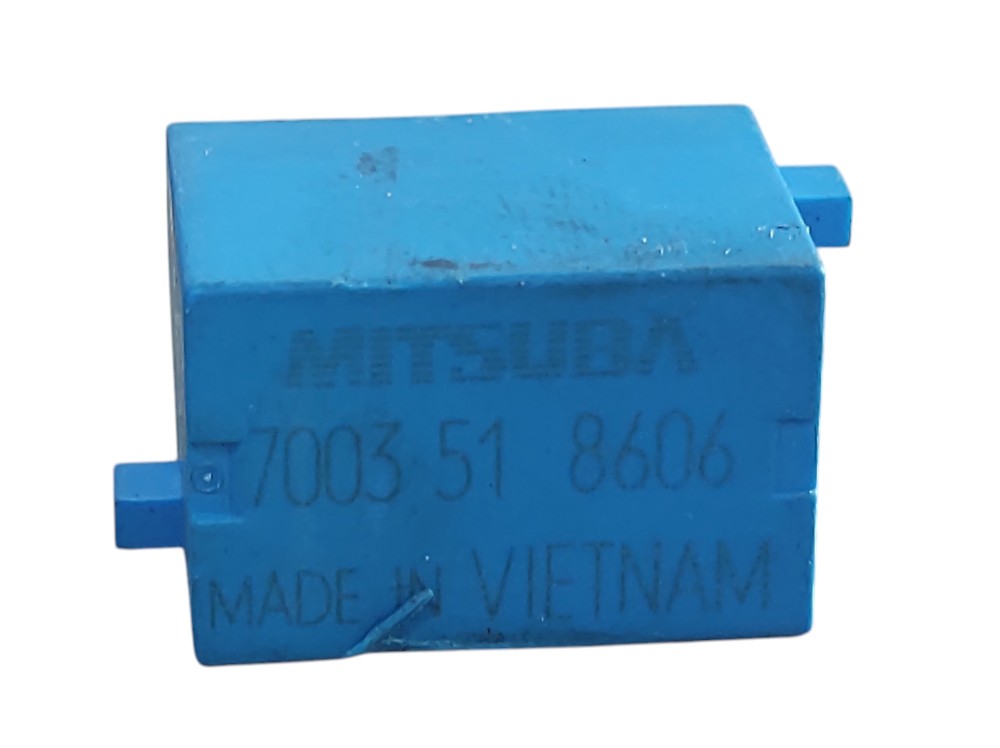 Relê Mitsuba 4 Pinos Azul Claro 12v 7003518606 Civic 17 A 21 3