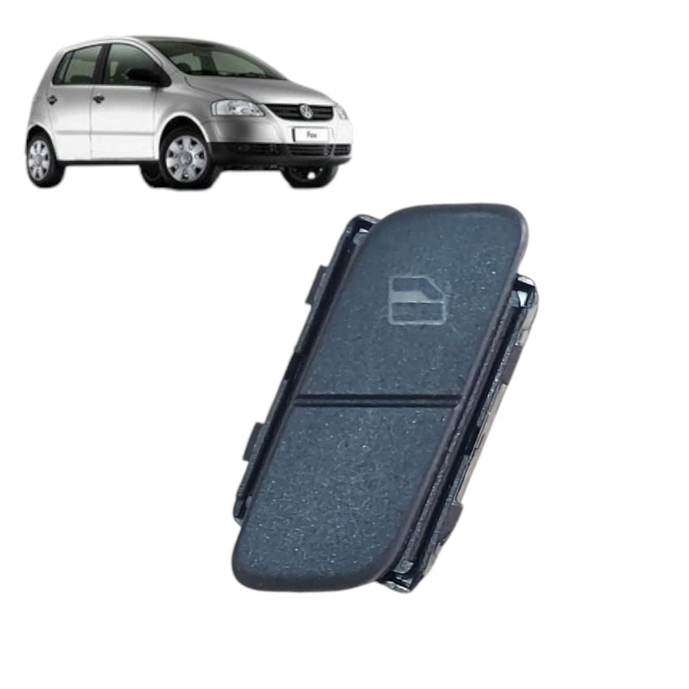 Botão Vidro Elétrico Traseiro Esquerdo Fox Polo 2003 A 2010 1