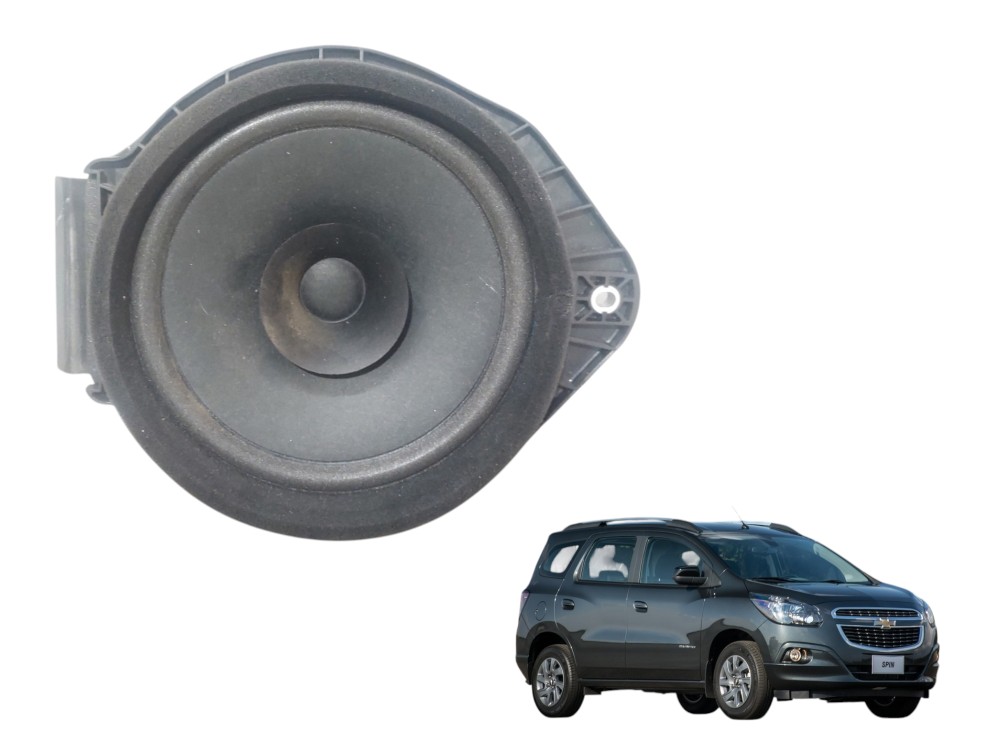 Auto Falante Porta Traseira Esquerda Spin 2013 A 2021 Preto