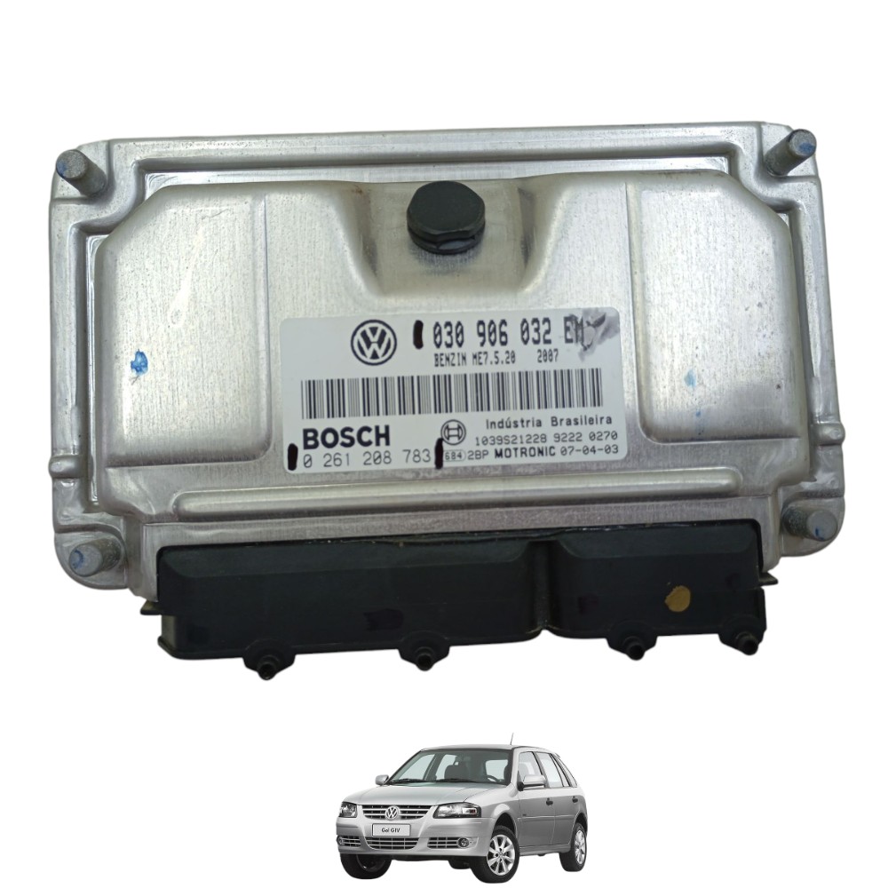 Módulo Injeção Gol G4 1.0 Básico 2007 Cod 0261208783