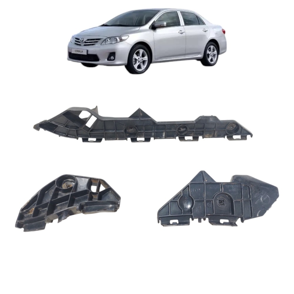 Guia Suporte Direito Parachoque Traseiro Corolla 2009 A 2014