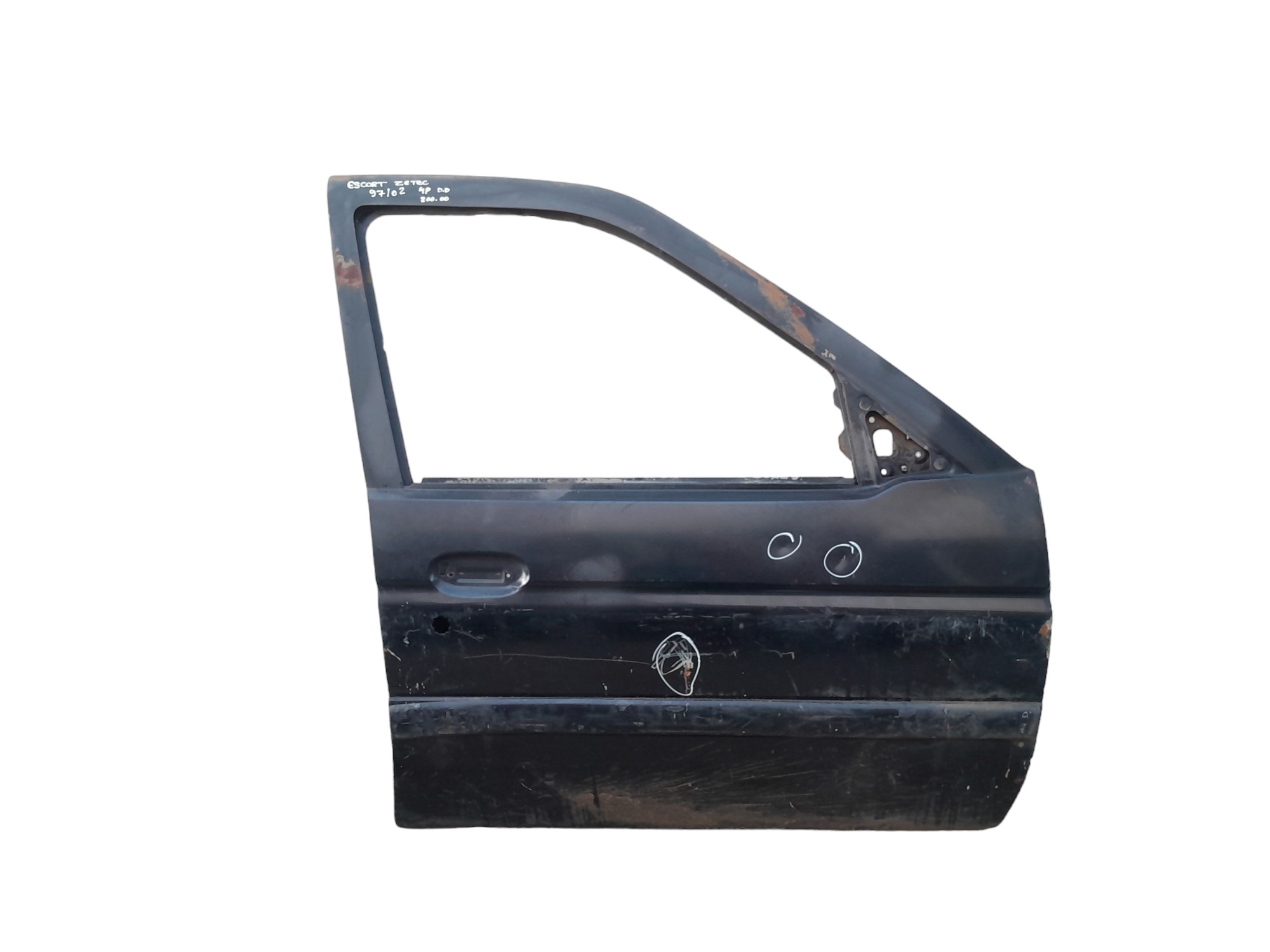Porta Dianteira Direita Ford Escort Zetec 1997 A 2002 4p Dianteira Direito Preto 1