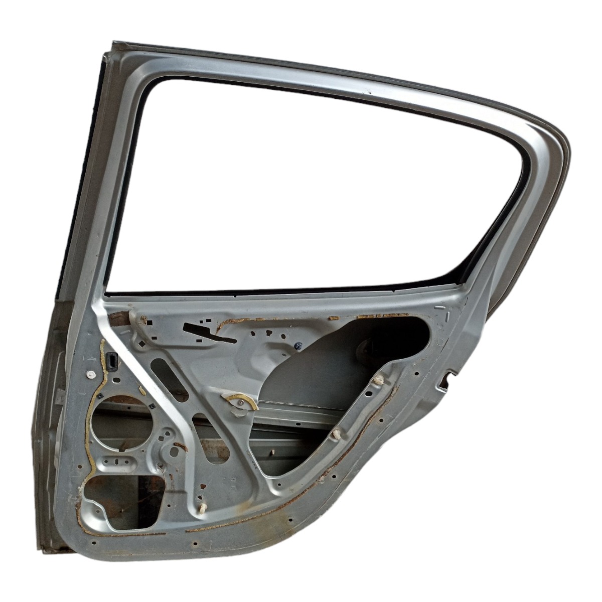 Porta Traseira Direita Peugeot 206 207 Com Detalhes Traseira Direito Prata 6
