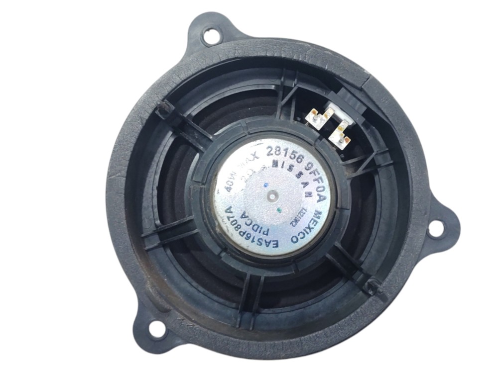 Auto Falante Porta Dianteira Esquerda Nissan March 2011 A 15 Preto 6