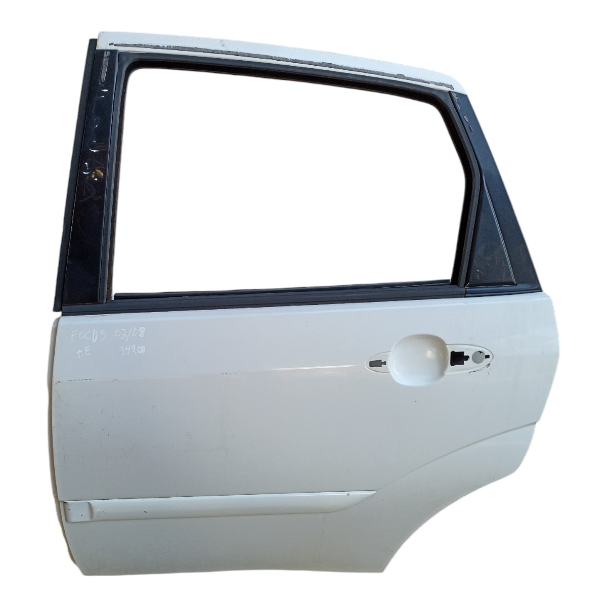 Porta Traseira Esquerda Ford Focus 2002 A 2008 Bom Estado Traseira Esquerda Branco 1