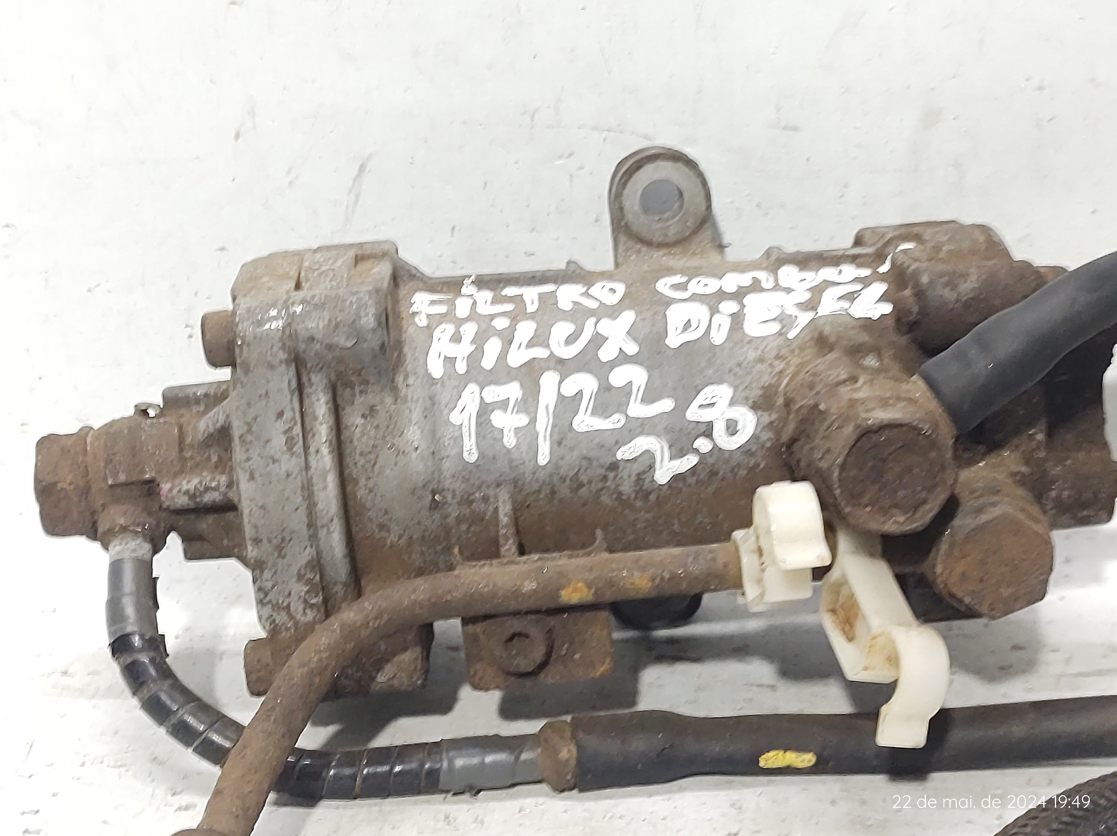 Filtro Combustível Hilux 2.8 Diesel 17 A 22 6