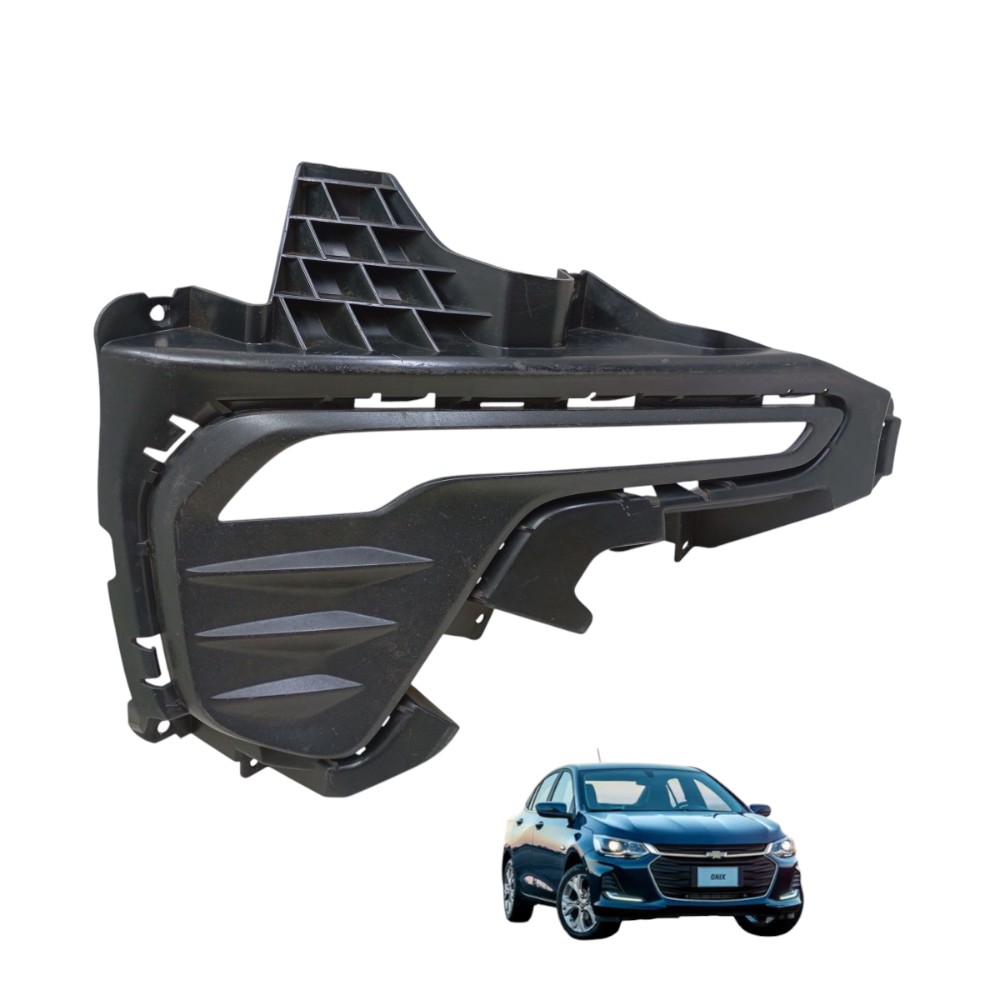 Moldura Onix Plus Farol Milha Esq 2020 2021 2022 2023 A 2025