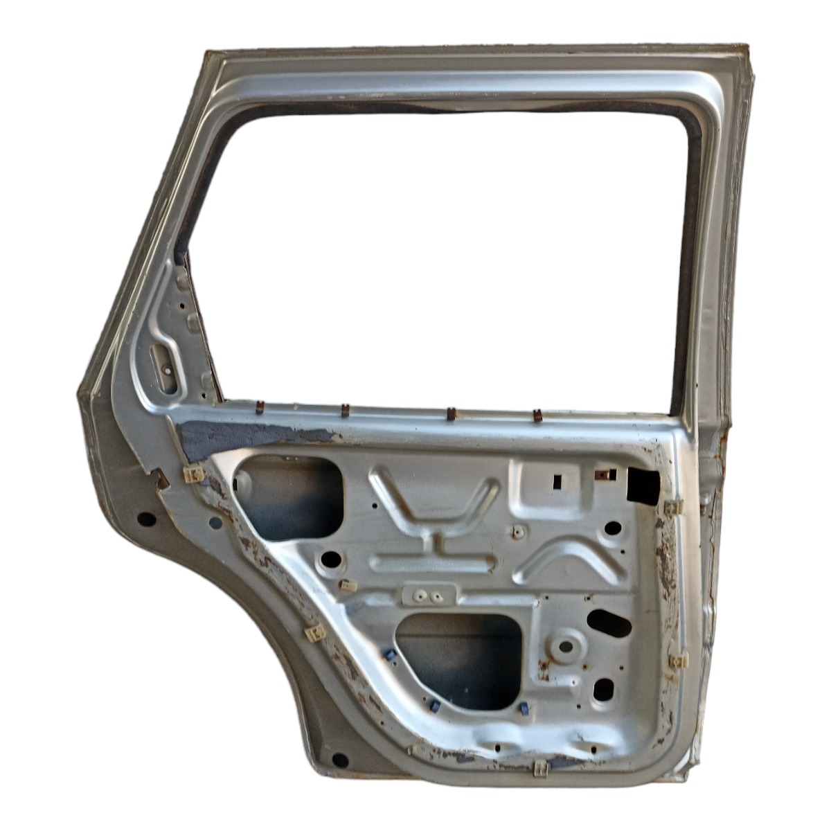 Porta Traseira Esquerda Ford Pointer Todos Com Detalhes Traseira Esquerda Prata 5
