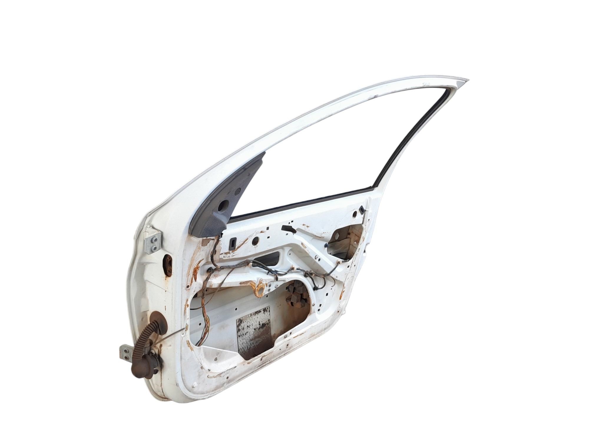 Porta Dianteira Direita Peugeot 206 207 4p Para Recuperar  Dianteira Direito Branco 5