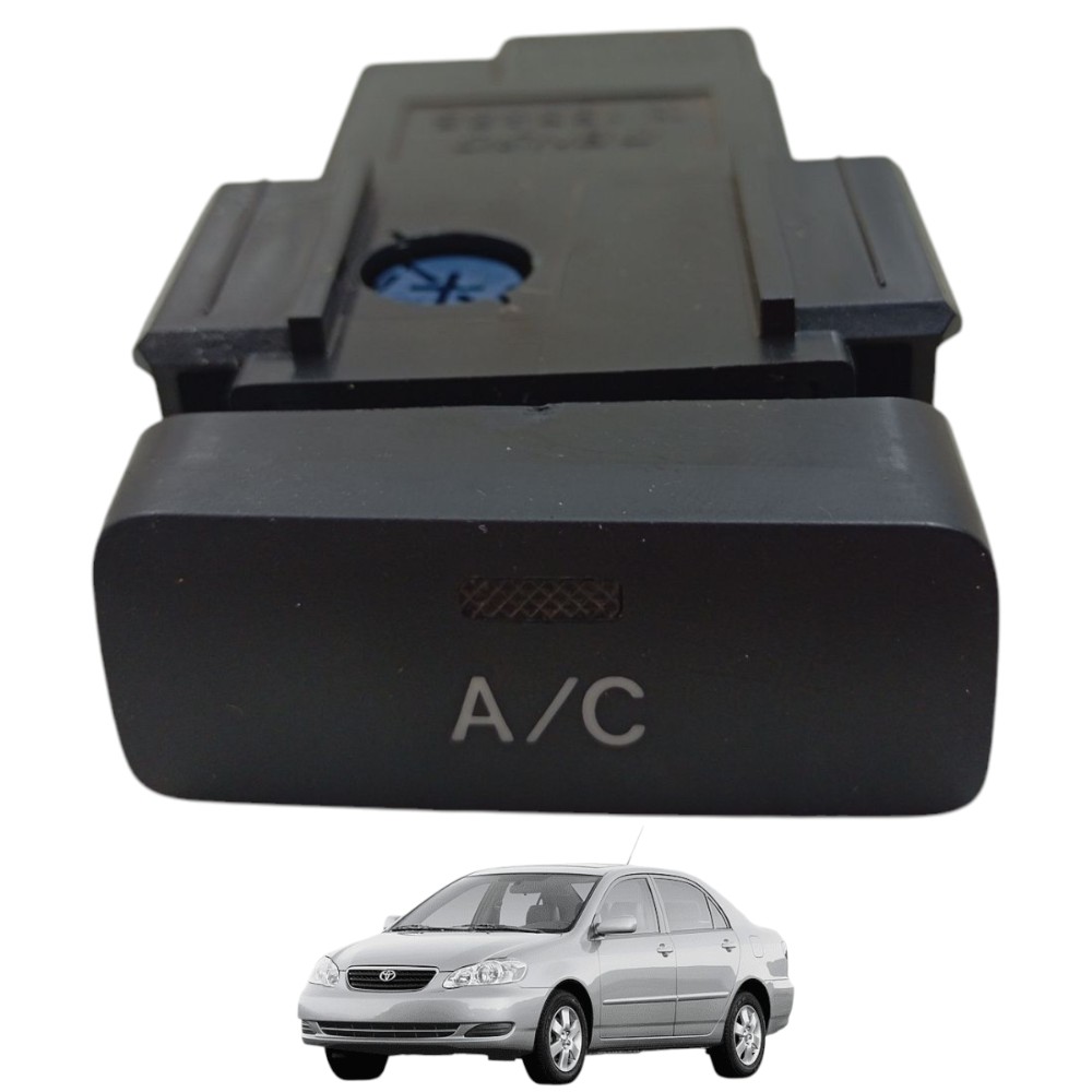 Botão Ar Condicionado Corolla 1.8 2003 2004 2005 A 2008