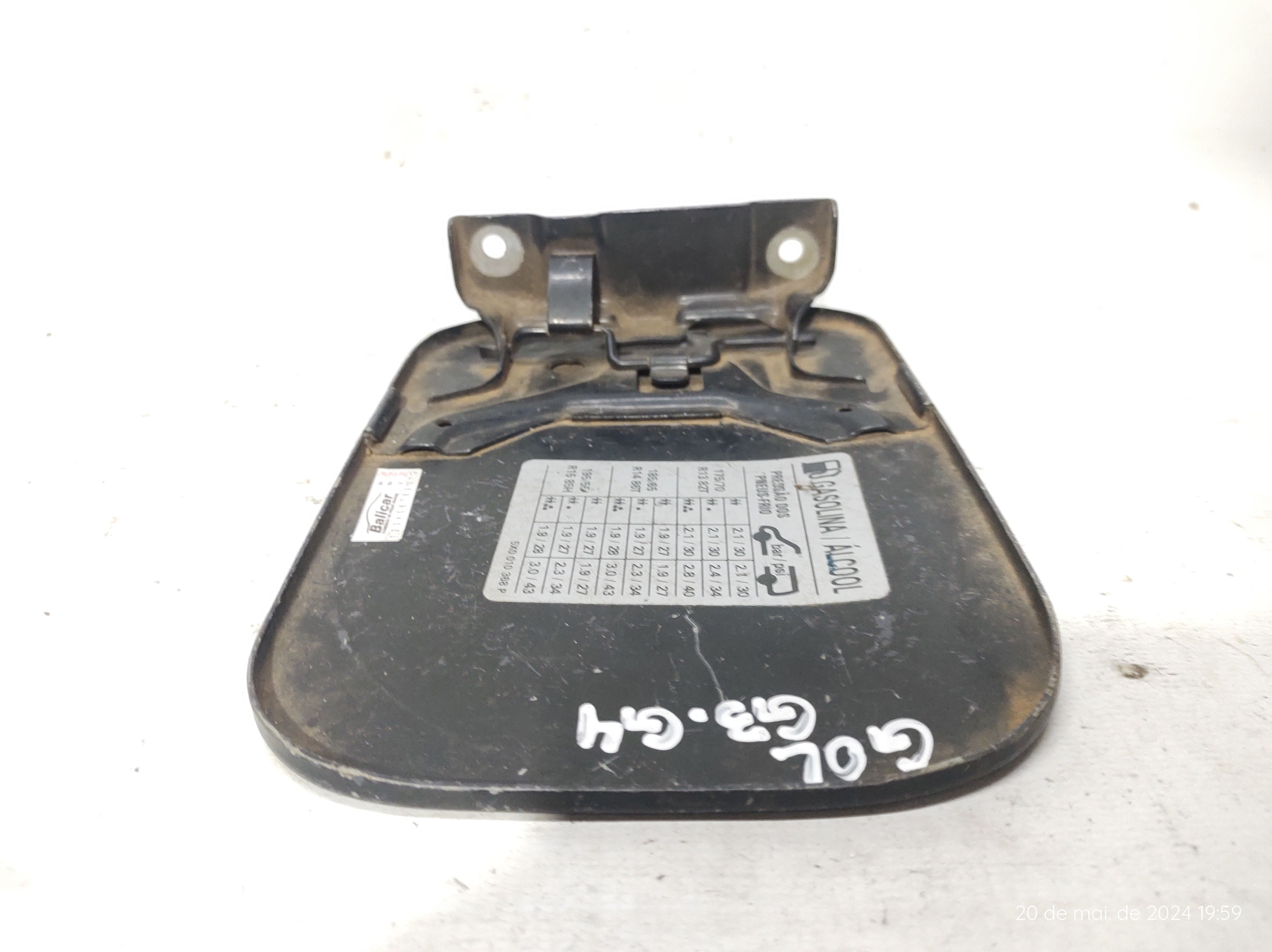 Portinhola Combustível Gol G3 G4 00 A 09 5×0010368 Preto 0 3