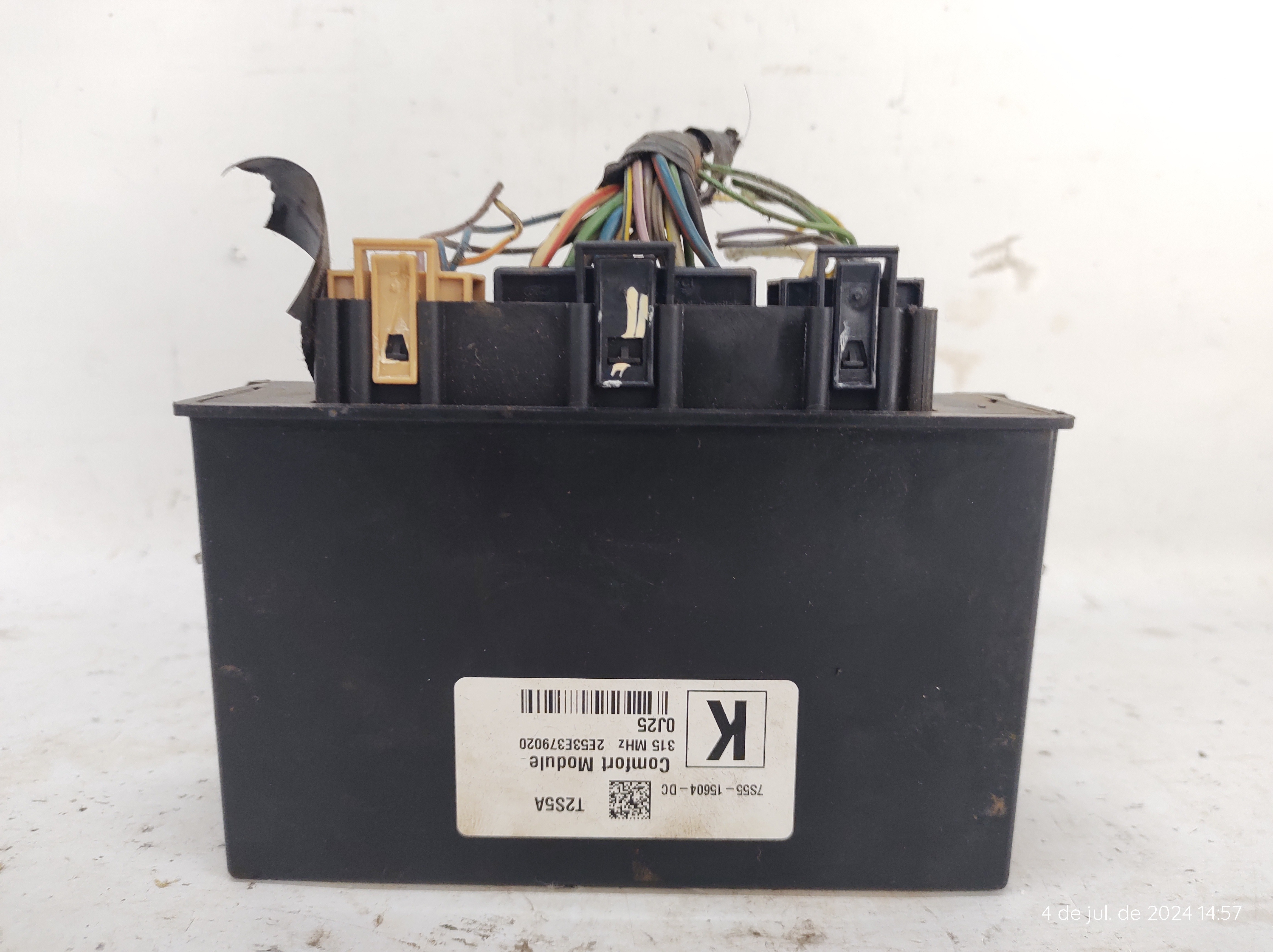 Kit Módulo Injeção Ka 1.0 Basico 08 A 13 As5512a650ab Origin 4