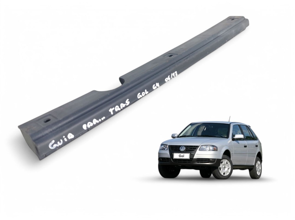 Guia Parachoque Traseiro Central Gol 1999 A 2009 377807245