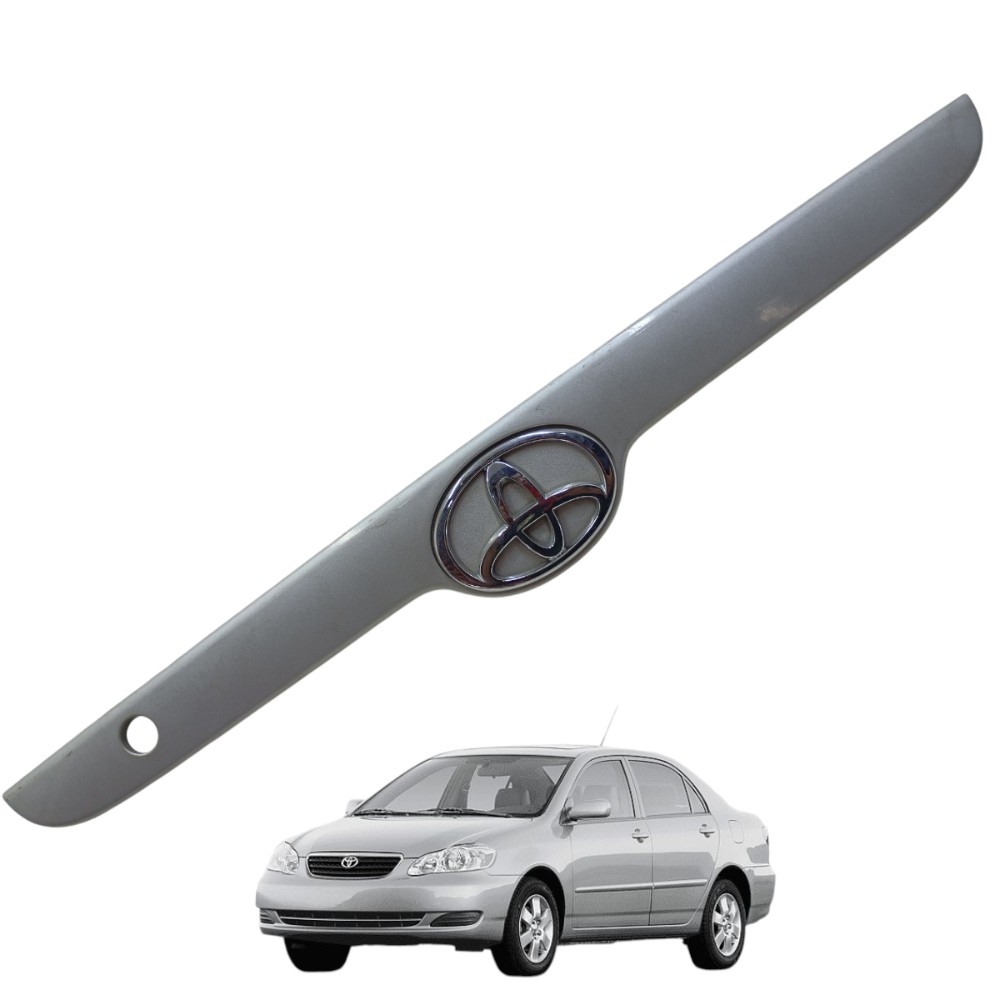 Moldura Friso Tampa Porta Malas Corolla 2003 2004 A 2008