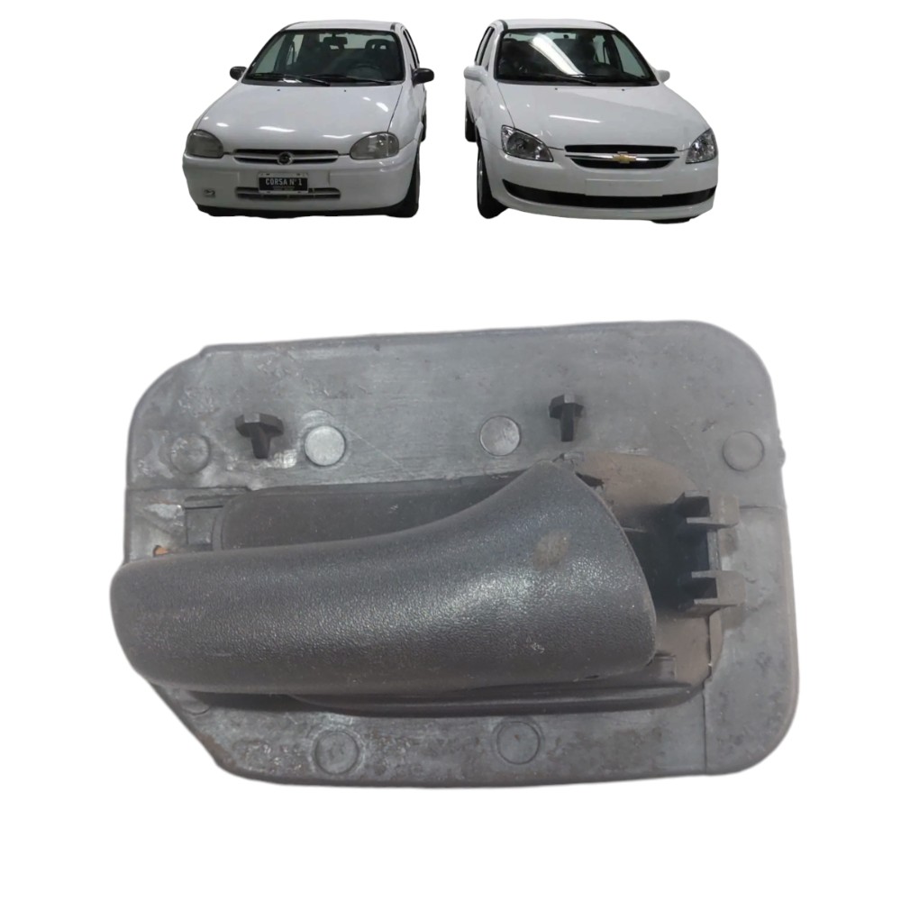 Maçaneta Interna Dianteira Direita Classic 1996 A 2016  Preto Dianteira 1