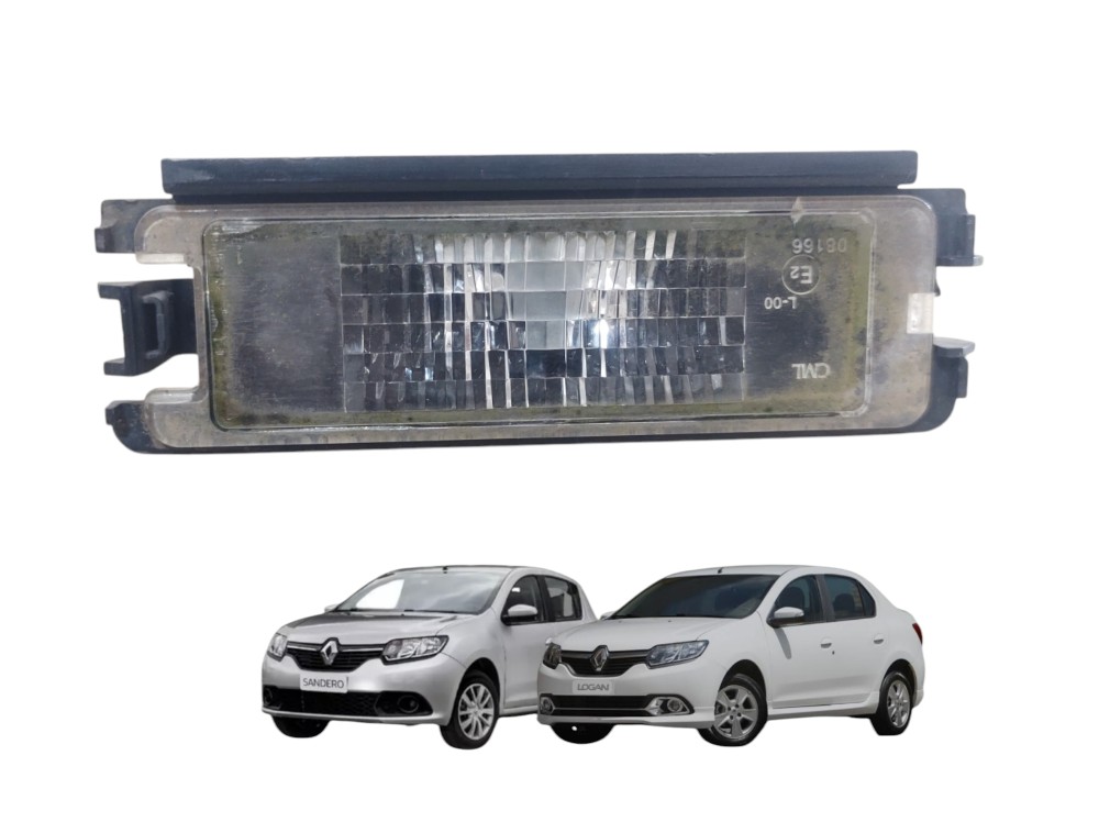 Luz Lanterna Placa Clio Logan Sandero 2014 A 2019 Original