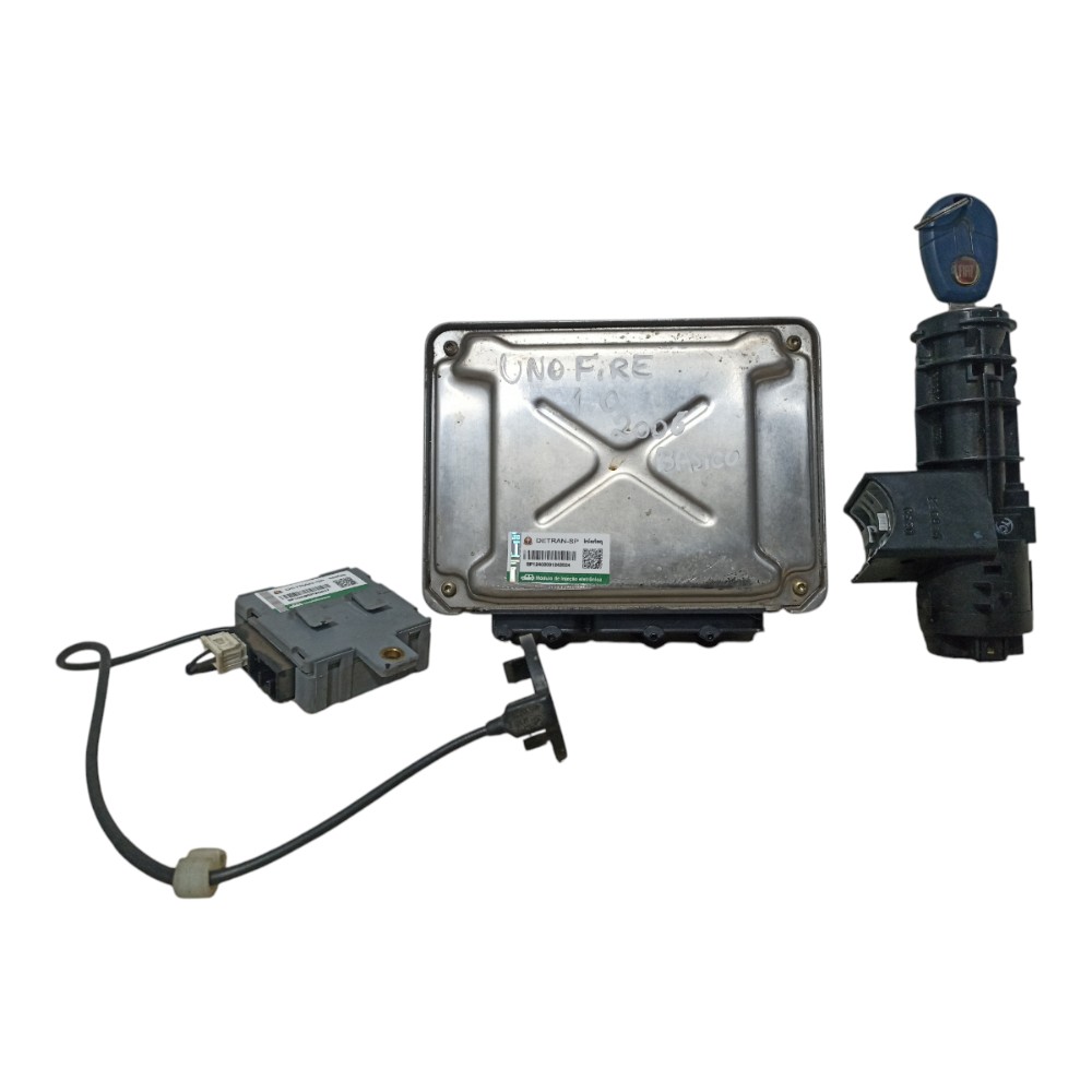 Kit Módulo Injeção Fiat Uno Fire 1.0 2005 Básico Original 1