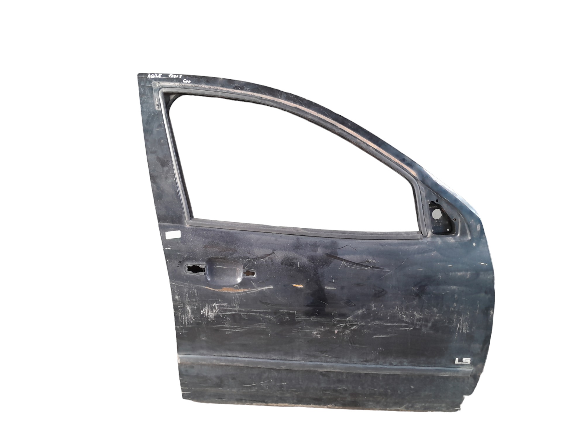 Porta Dianteira Direita Chevrolet Agile Todos Modelos  Dianteira Direito Preto 1
