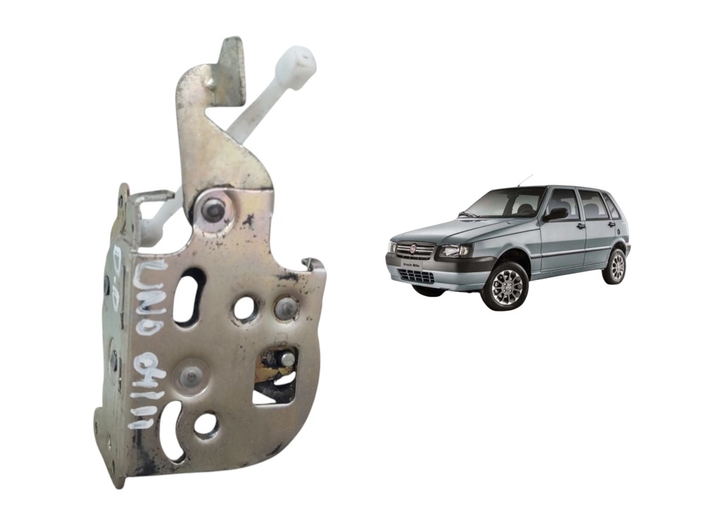 Fechadura Porta Dianteira Direita Uno Mille 2004 A 2011 1