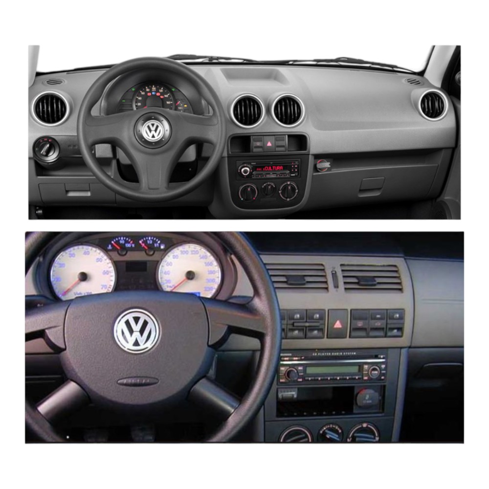 Botão Pisca Alerta Vw Gol Saveiro Parati 2000 A 2012 G3 G4 Preto 7