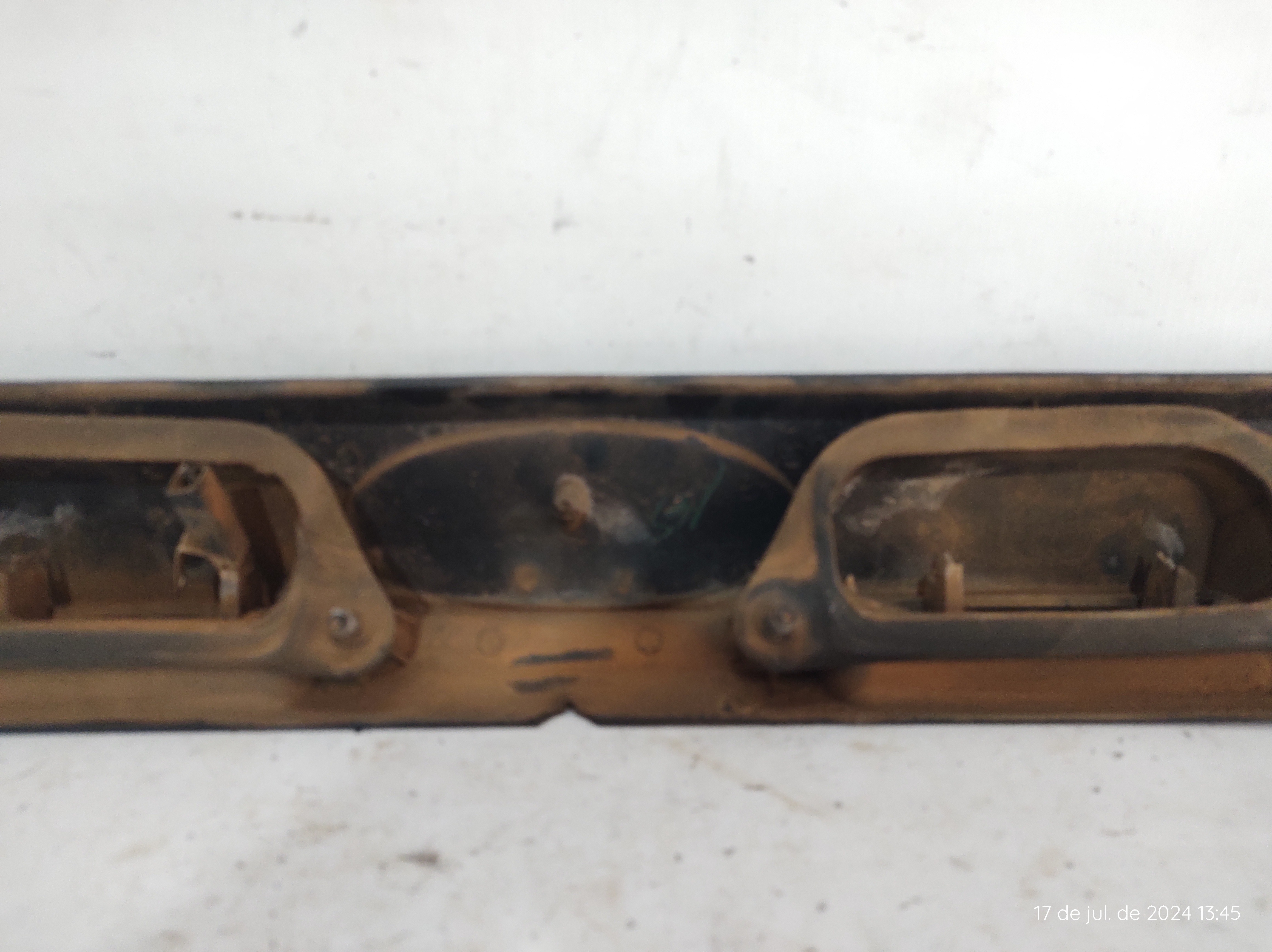 Friso Luz Placa Tampa Traseira Ford Ka 8 A 13 6s65a43404a 7