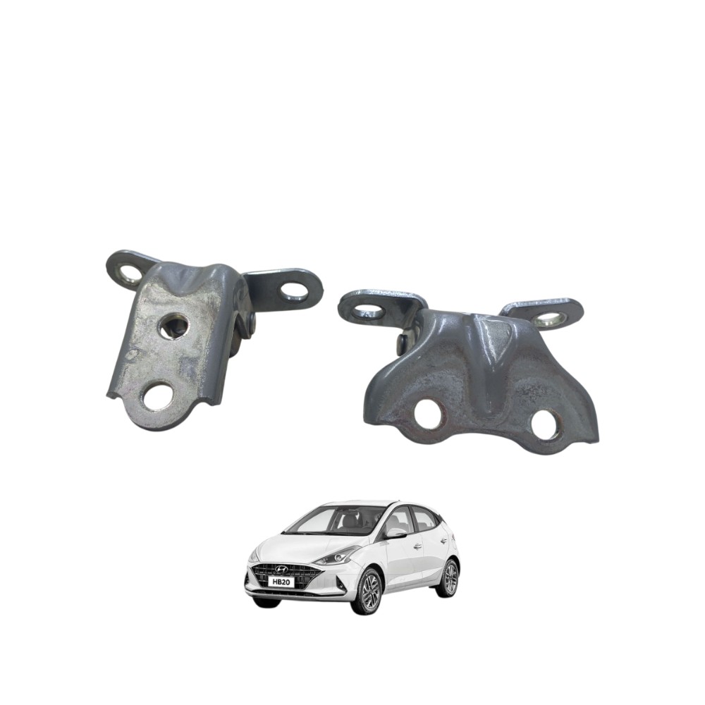 Par Dobradiças Porta Hb20 Hatch Tras Esq 2020 2021 2022