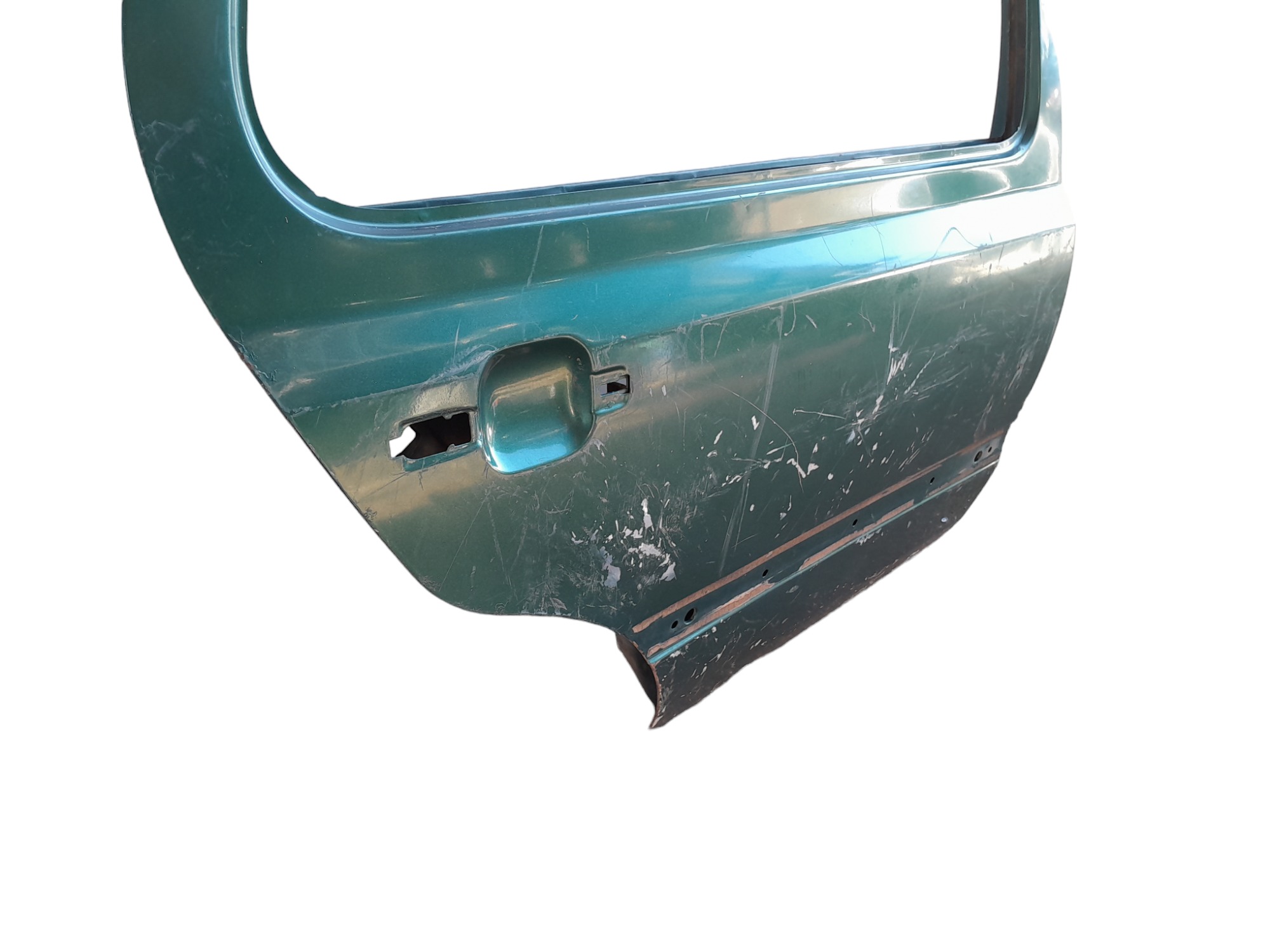 Porta Traseira Direita Volkswagen Golf Mexicano 95/98 Traseira Direita Verde 4