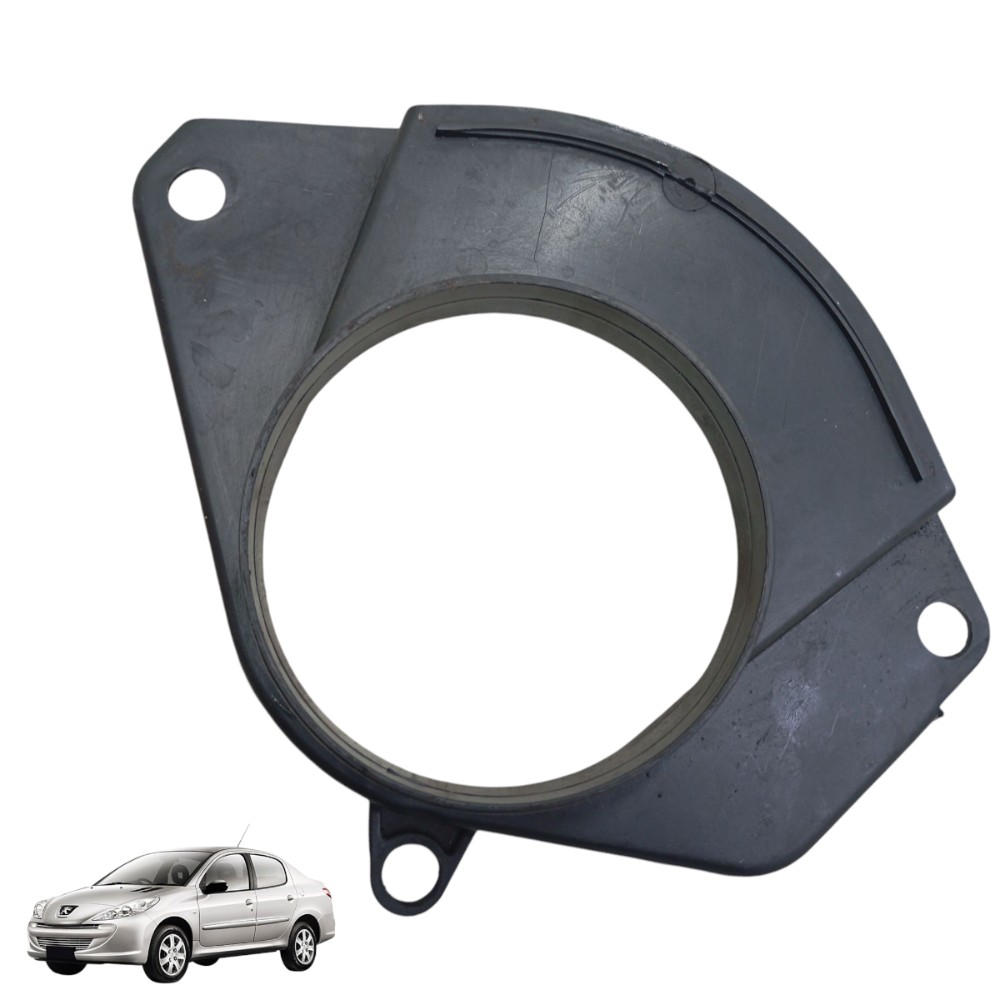 Capa Correia Dentada Inferior Peugeot 207 1.6 16v 9645126080 Preto