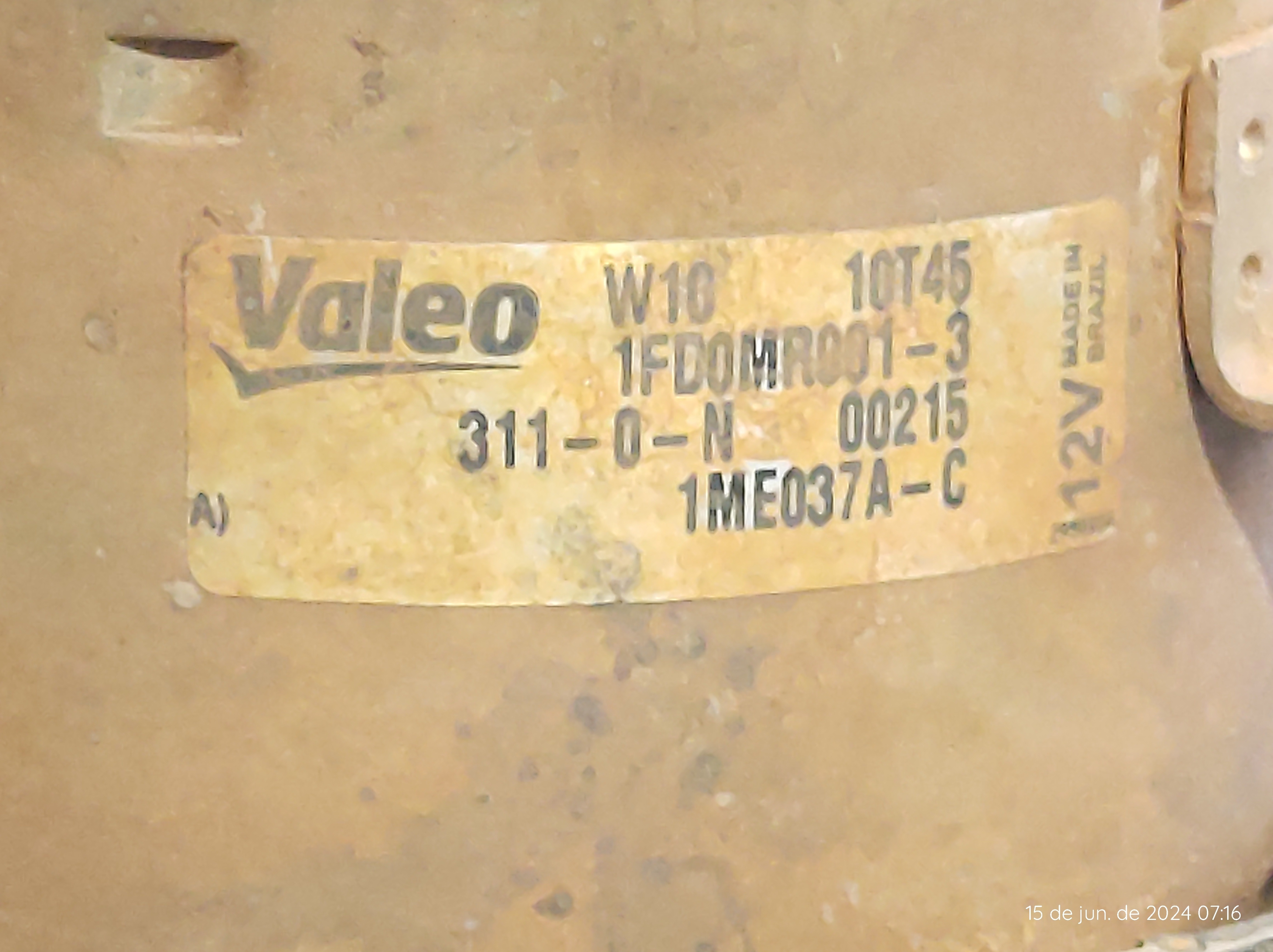 Ventoinha Radiador 12v Fiesta 04 A 12 C Ar 1me037a-c 5