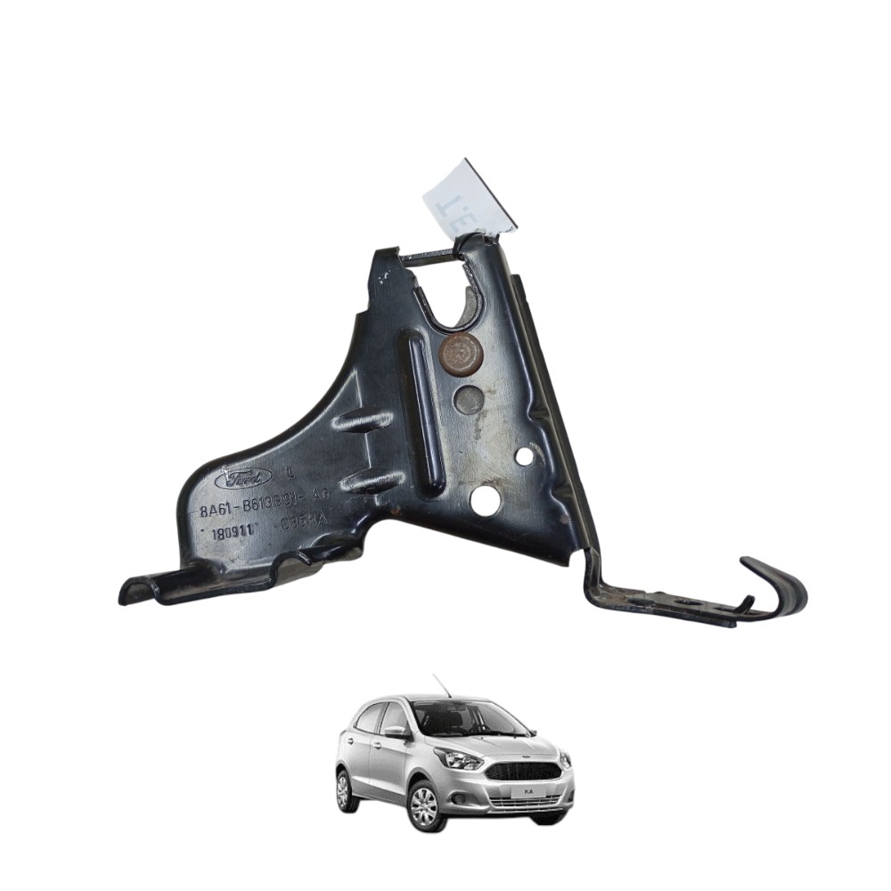 Suporte Ford Ka Hatch Banco Tras Esq 2014 2015 2016 A 2021 Preto
