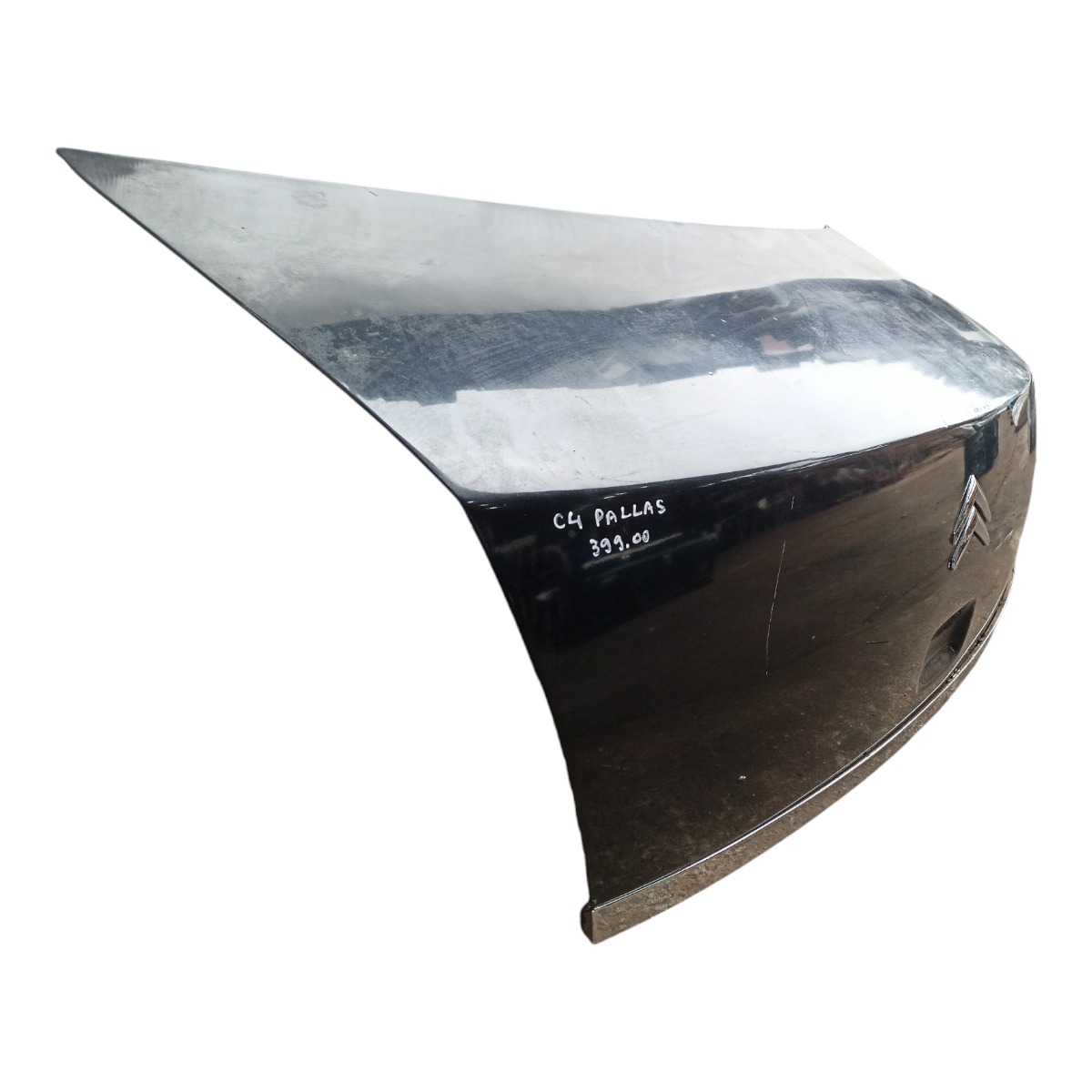 Tampa Traseira Citroen C4 Pallas Original C/massa Trincada  Preto 2